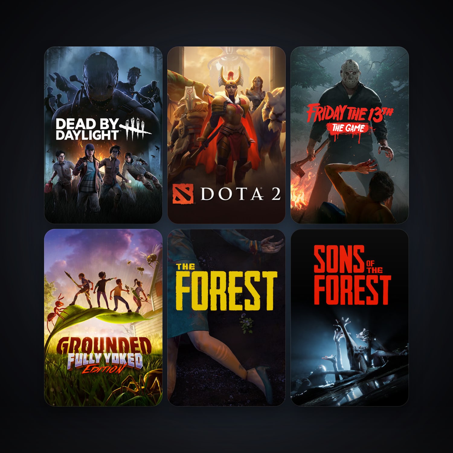 Dota 2 + The Forest, 38 games, clean — HabibiAccounts