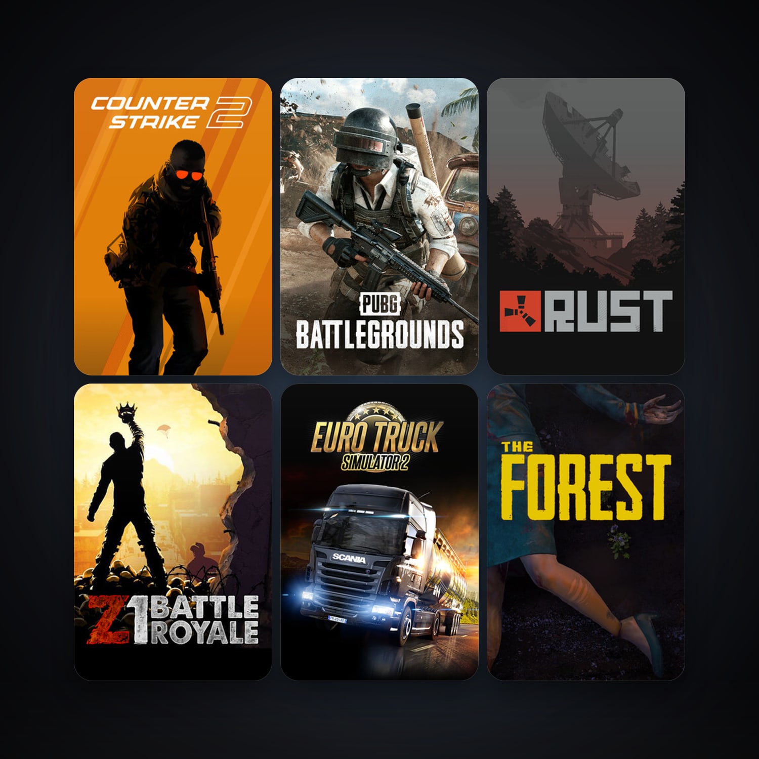 CS2 Prime + PAYDAY 2, 25 games, Steam 13, clean — HabibiAccounts