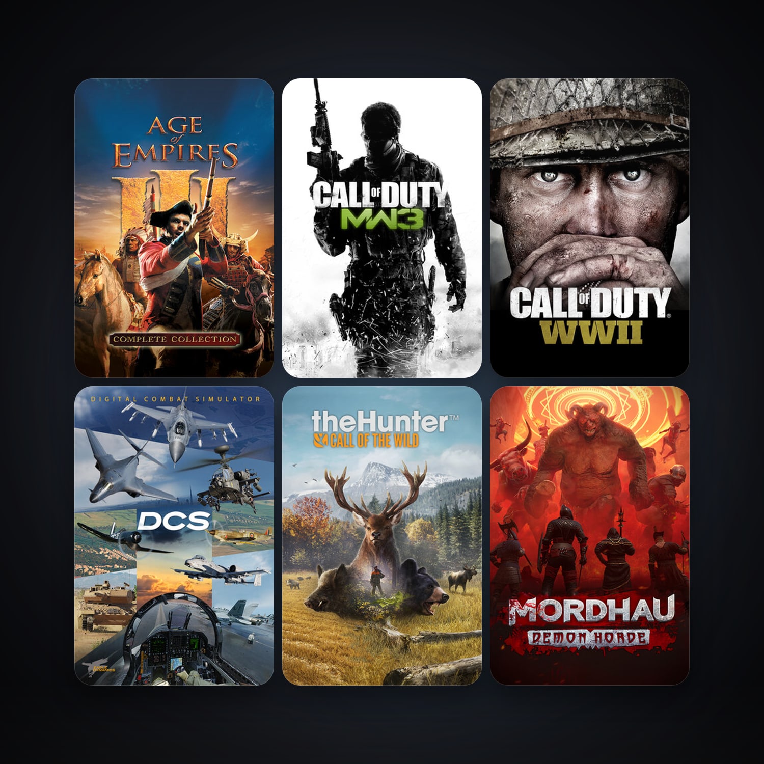 Counter-Strike + Call of Duty: Modern Warfare 3 (2011), 16 games, clean — HabibiAccounts