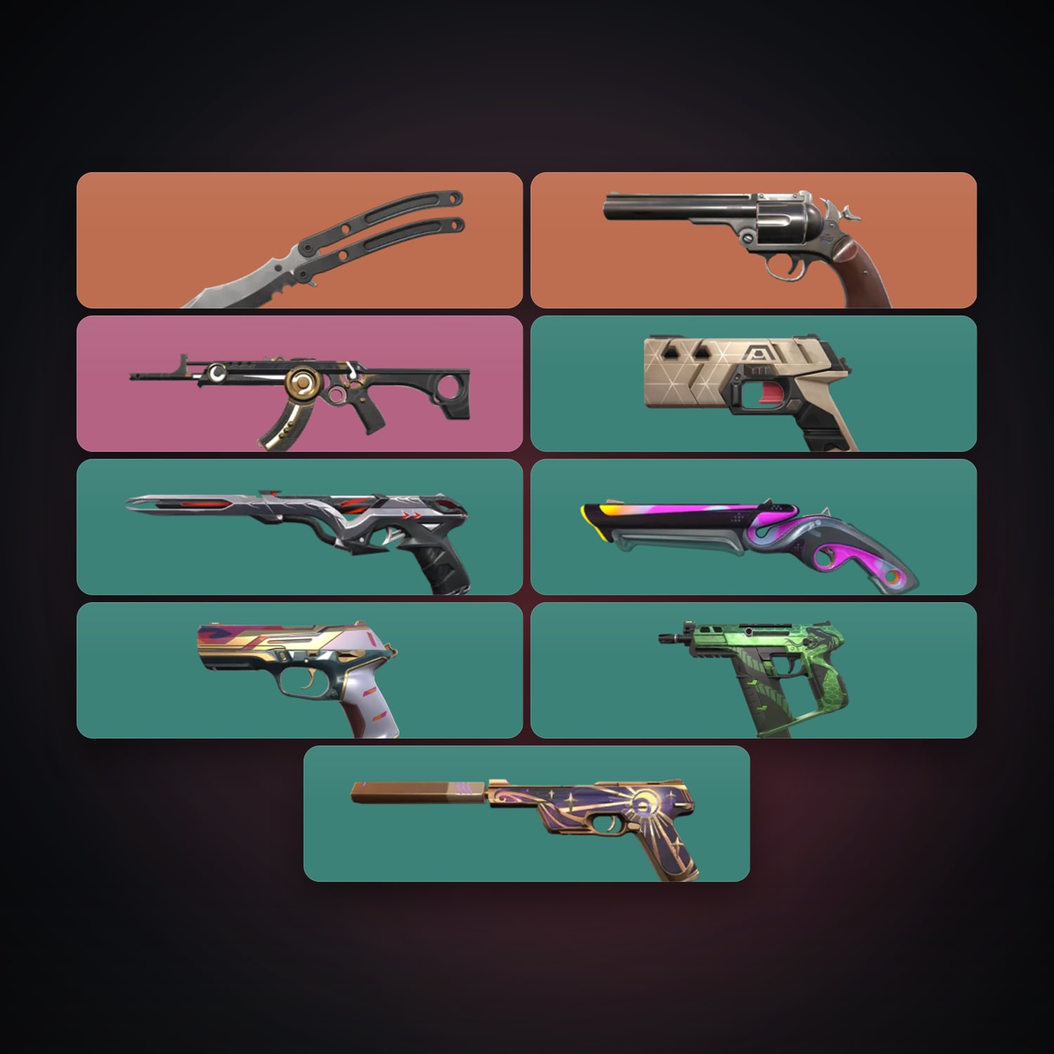 EU Silver 1 locker — 1 knives, 9 skins, lvl 151 — HabibiAccounts
