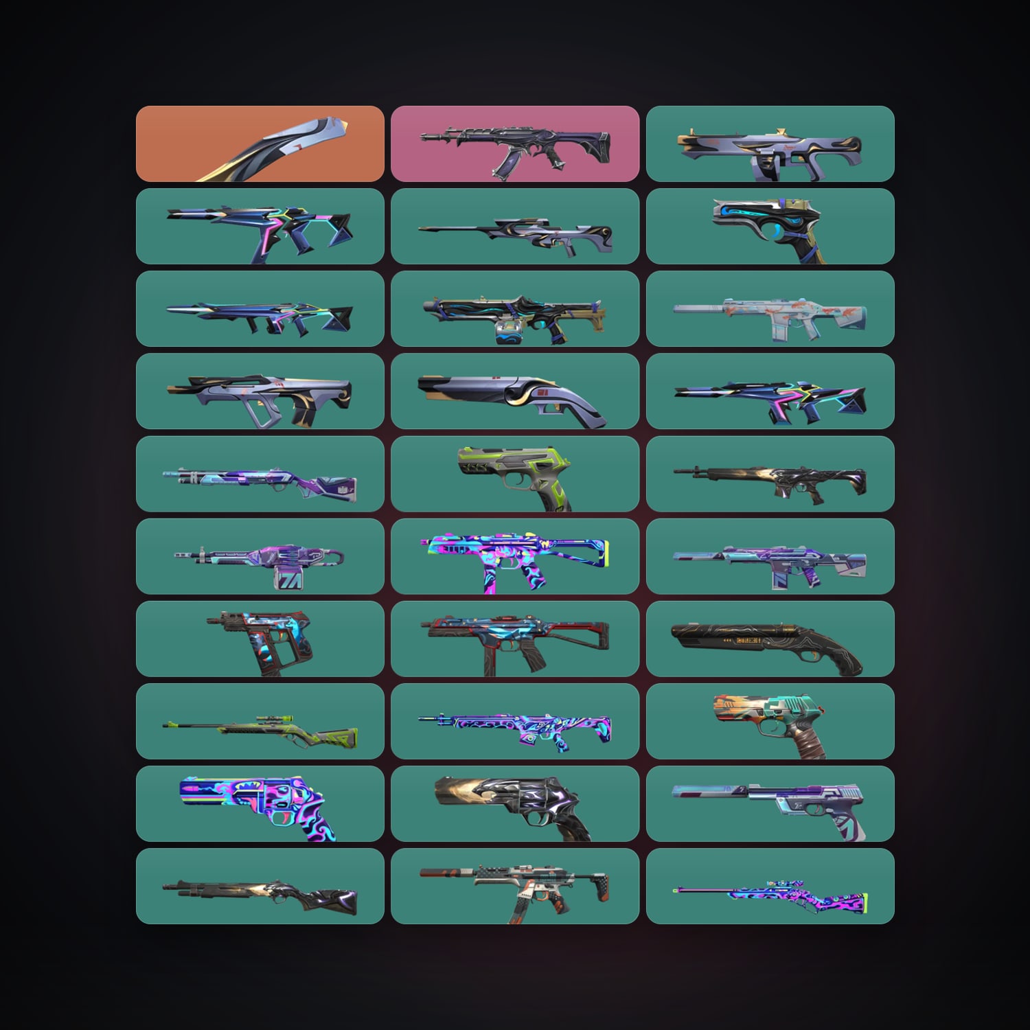 NA Iron 3 locker — 1 knives, 31 skins, lvl 61 — HabibiAccounts