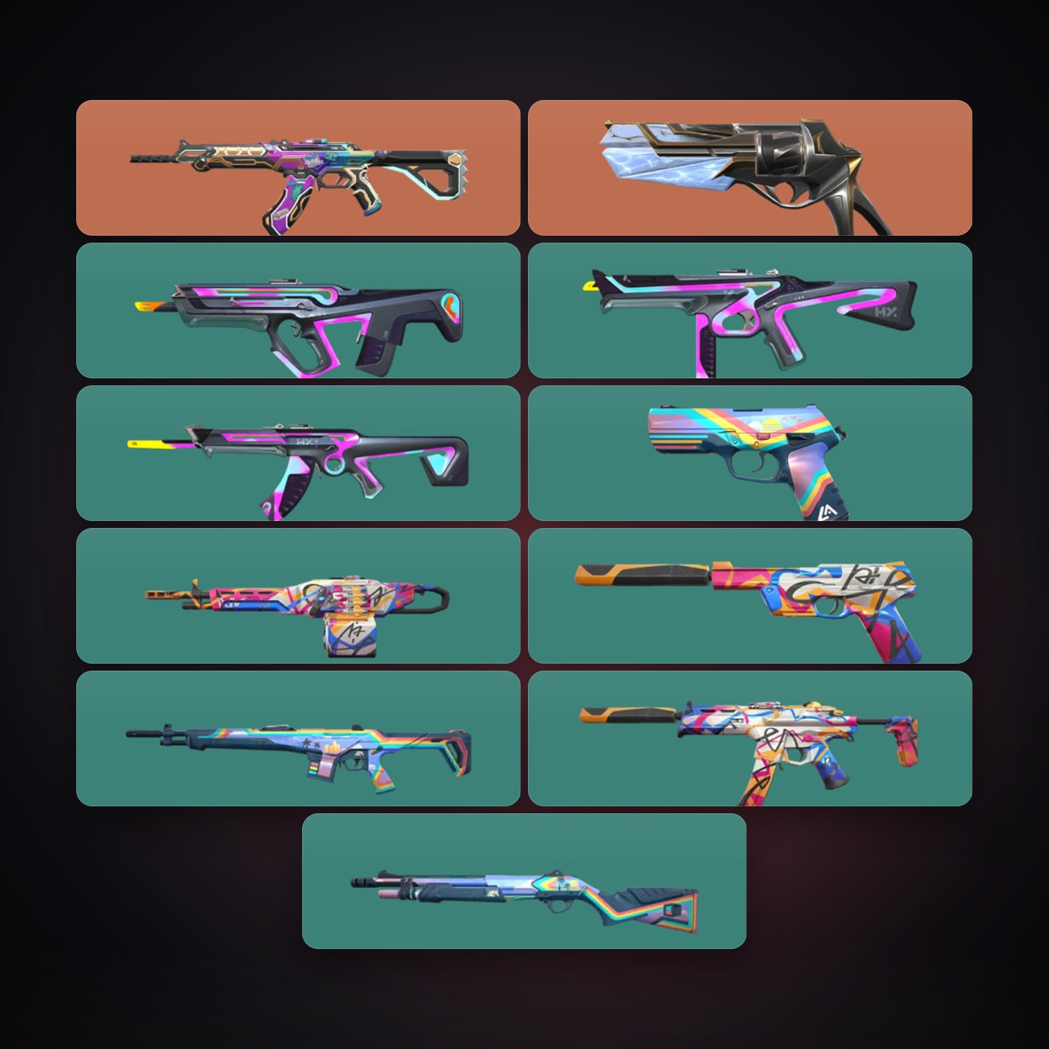 NA Iron 3 locker — 11 skins, lvl 37 — HabibiAccounts