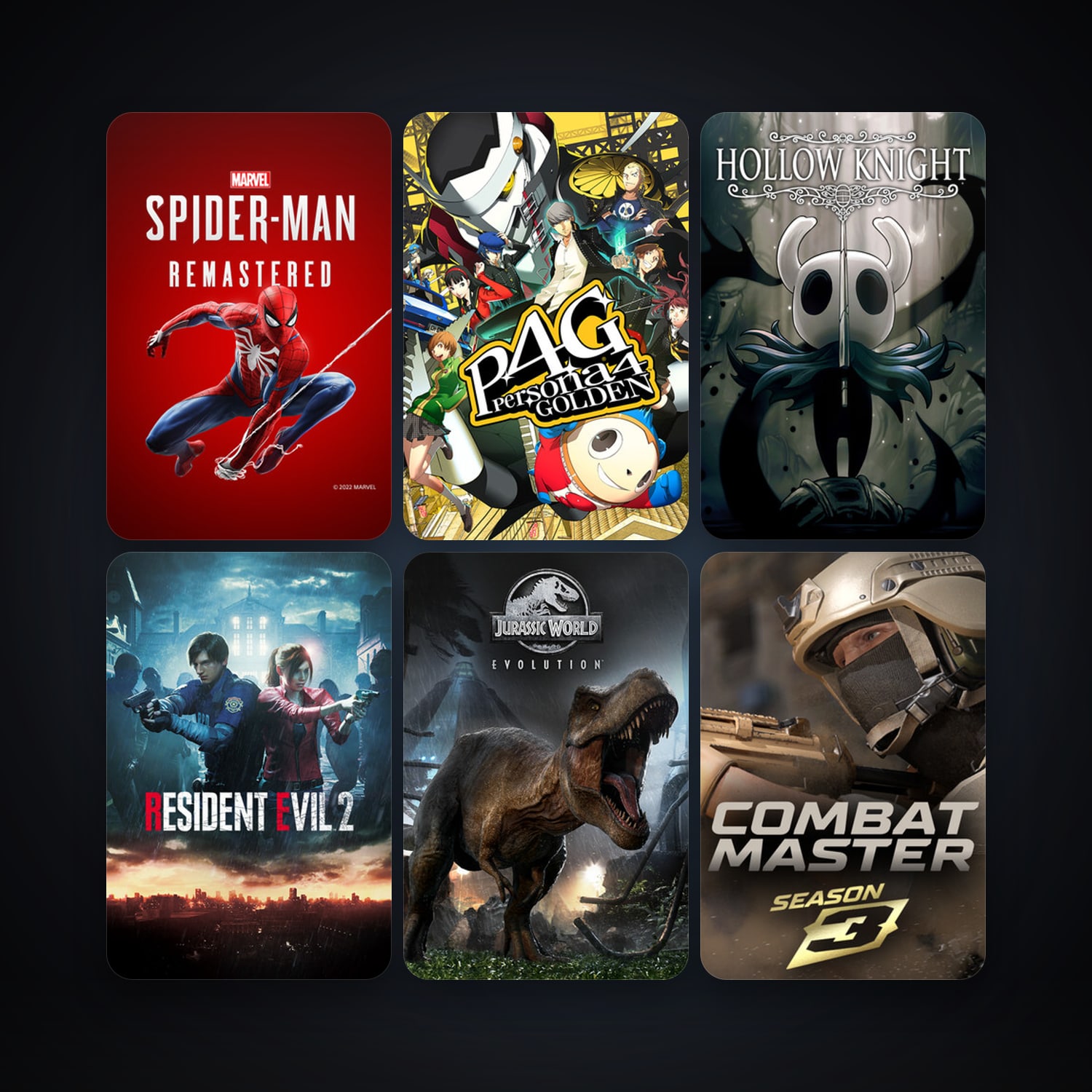 resident evil 4 (2005) + Hollow Knight, 79 games, clean — HabibiAccounts