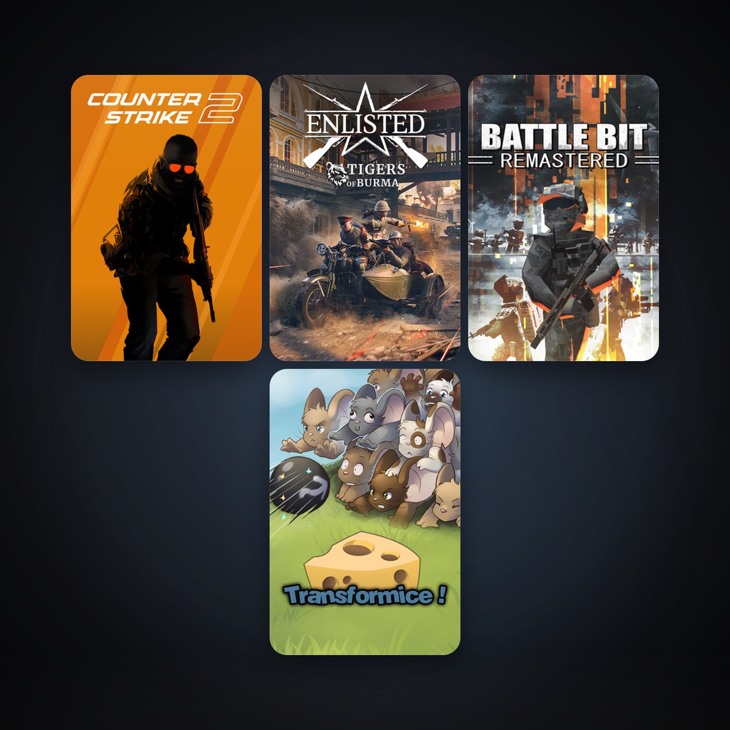 Left 4 Dead 2 + CS2 Prime, 5 games, clean — HabibiAccounts