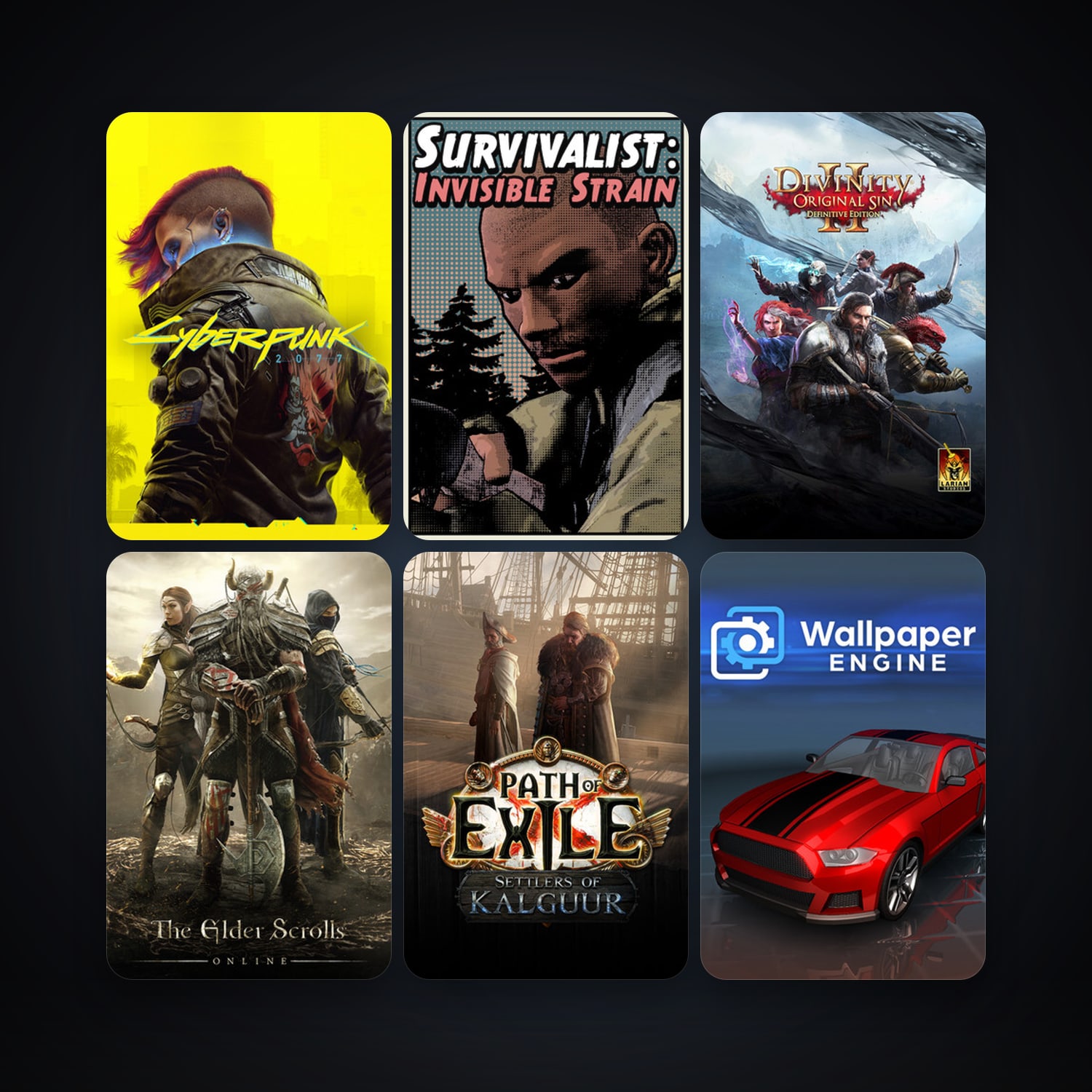 Path of Exile + The Elder Scrolls Online, 21 games, clean — HabibiAccounts