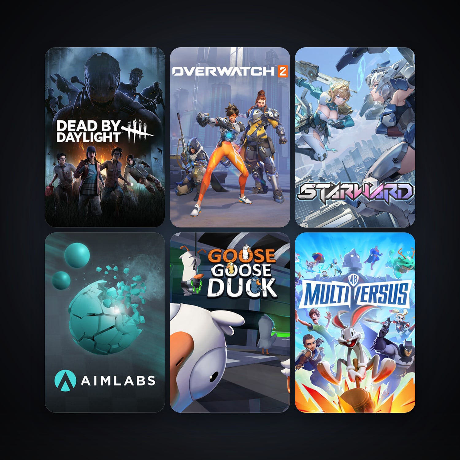 Dead by Daylight + Aimlabs, 14 games, clean — HabibiAccounts