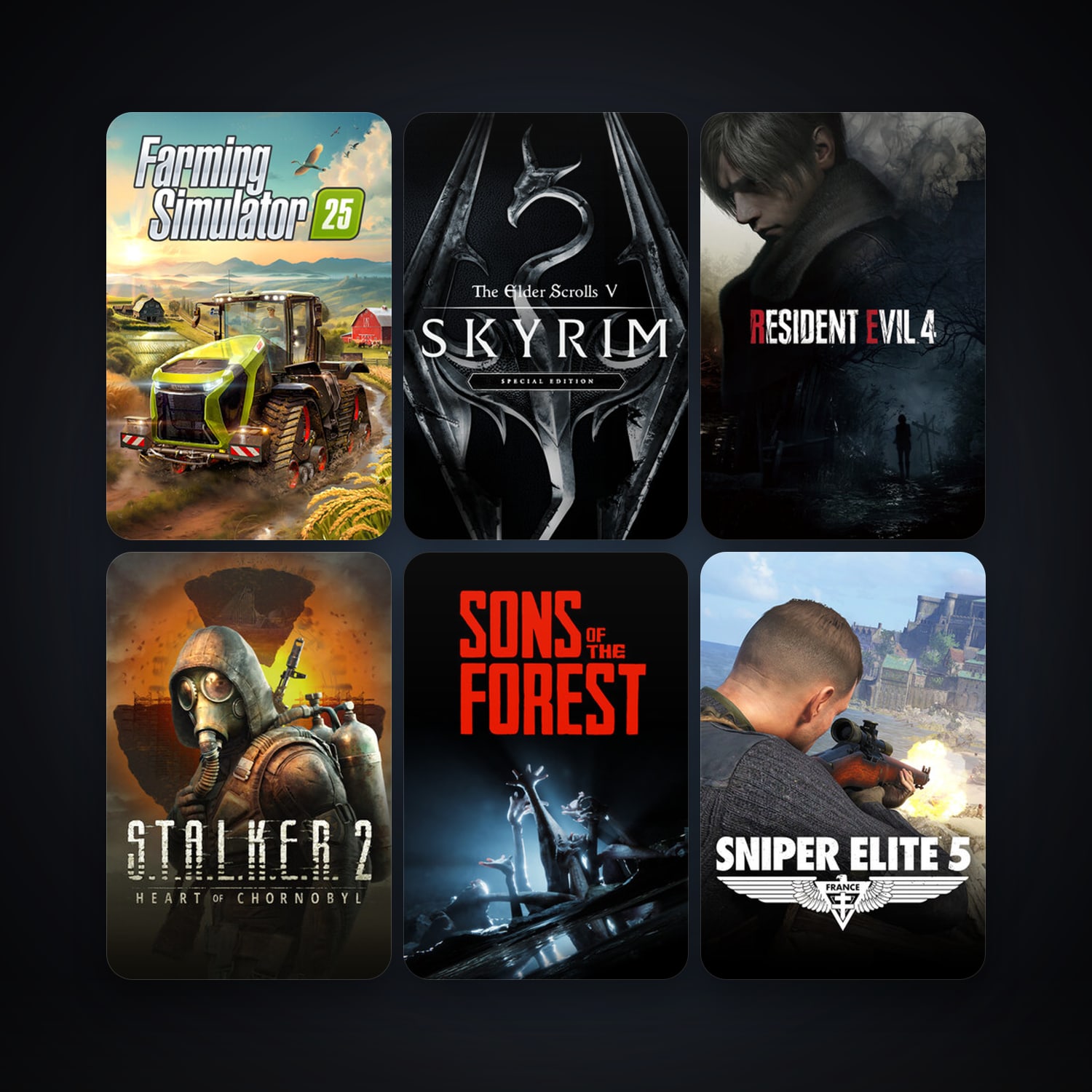 Dead Island: Riptide Definitive Edition + The Elder Scrolls V: Skyrim Special Edition, 13 games, clean — HabibiAccounts