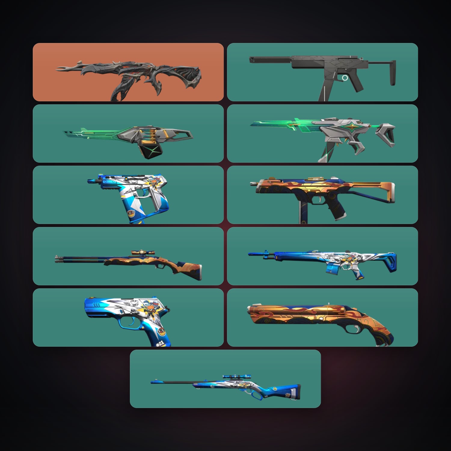 NA Bronze 3 locker — 11 skins, lvl 35 — HabibiAccounts