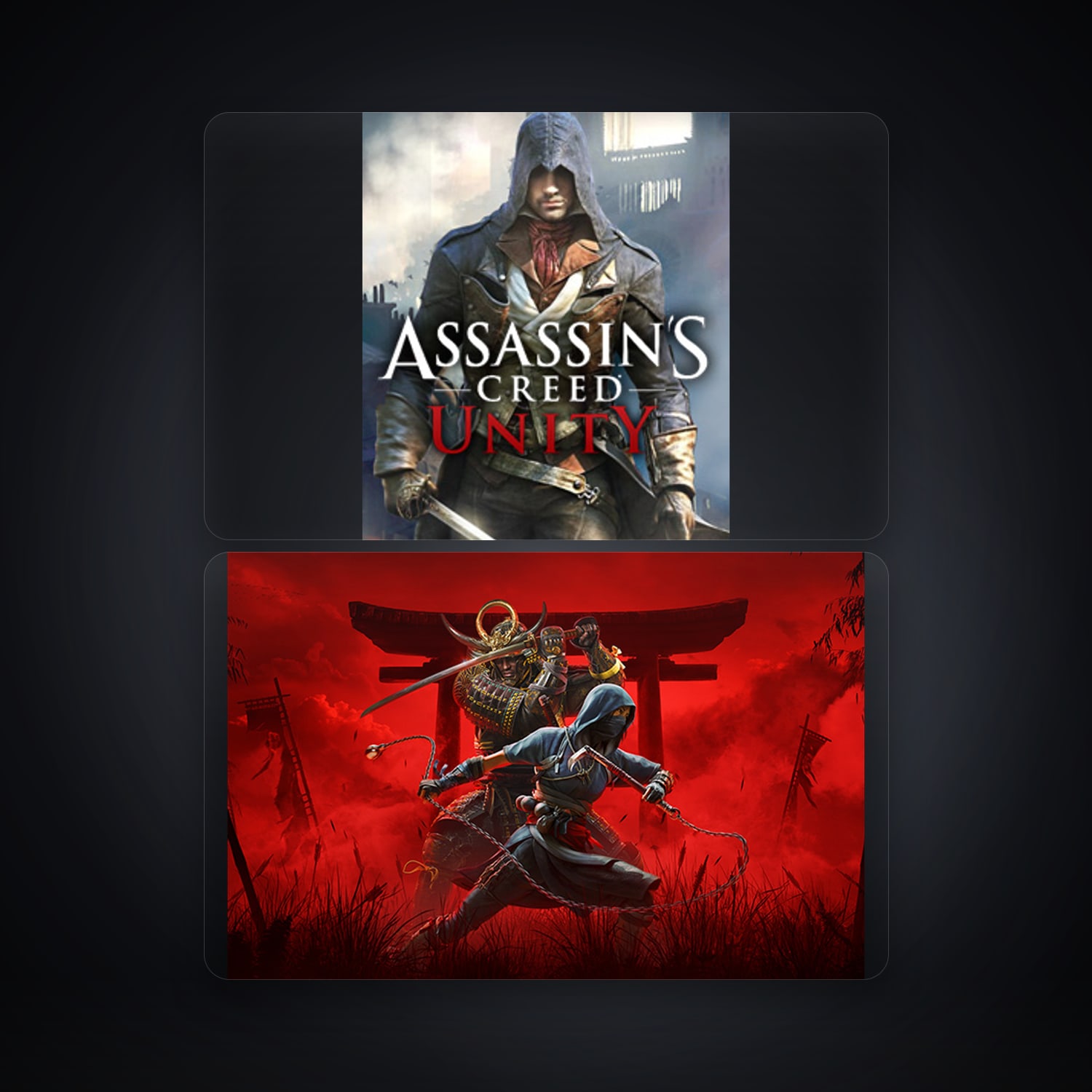 Ubisoft Assassin's Creed Unity + Assassin's Creed Shadows — NZ — HabibiAccounts