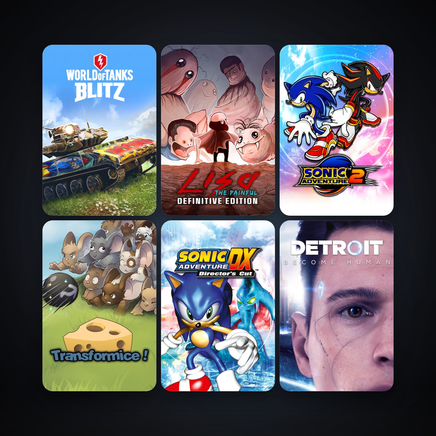 Deus Ex: Game of the Year Edition + Sonic Adventure DX, 23 games, clean — HabibiAccounts