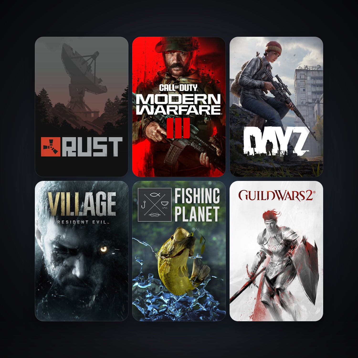DayZ + Assetto Corsa, 15 games, clean — HabibiAccounts