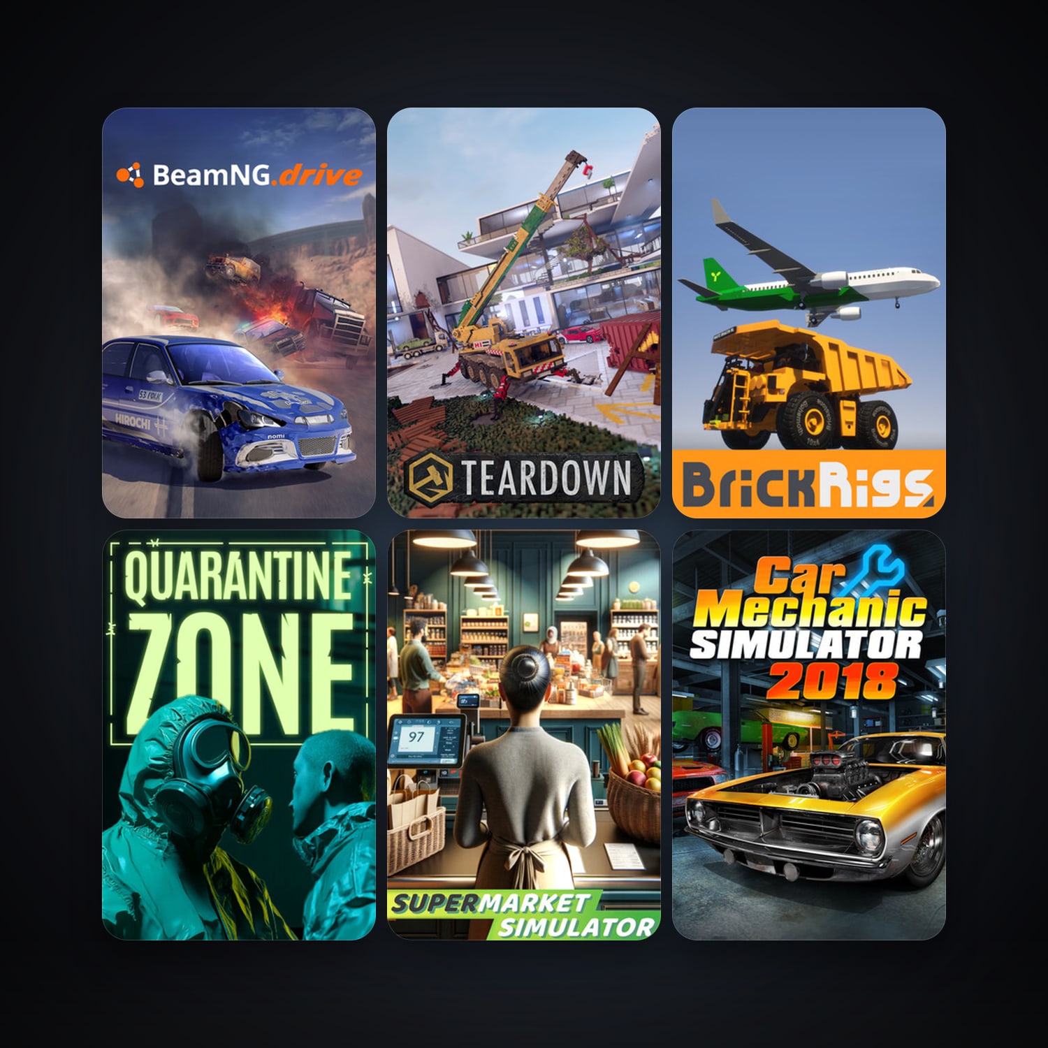 Free CS2 (No Prime) + BeamNG.drive, 10 games, clean — HabibiAccounts
