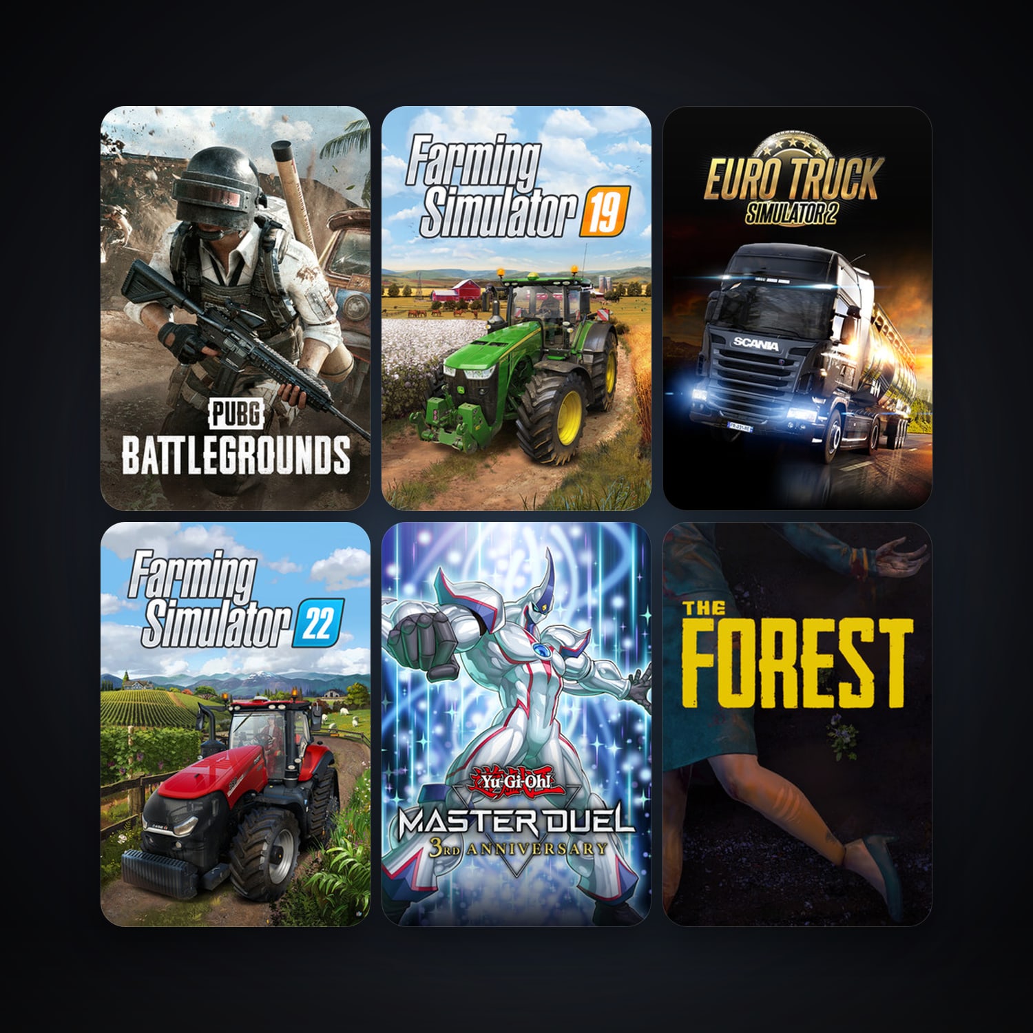 Euro Truck Simulator 2 + Company of Heroes 2, 17 games, Steam 10, clean — HabibiAccounts