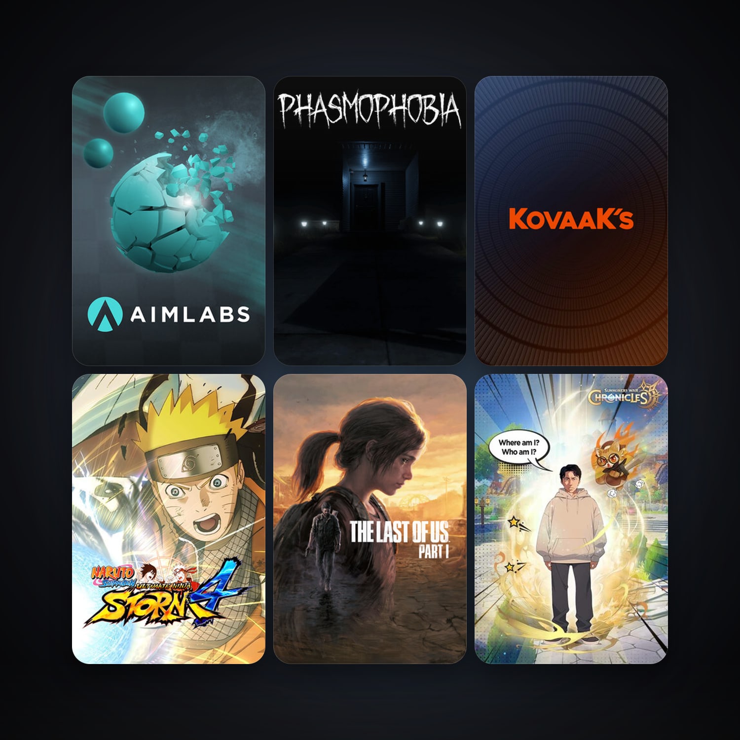 Tomb Raider: Legend + NARUTO SHIPPUDEN: Ultimate Ninja STORM 4, 14 games, clean — HabibiAccounts