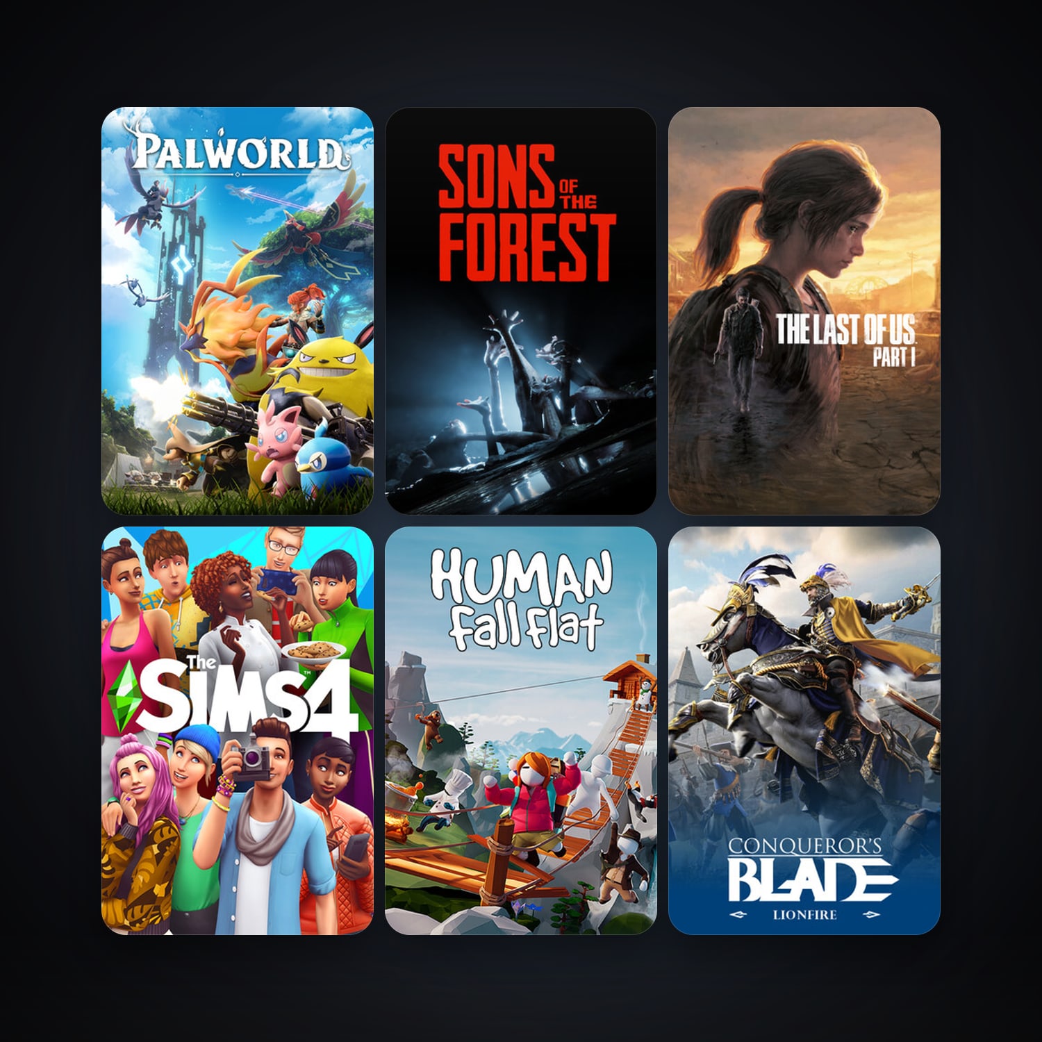 ARK: The Survival Of The Fittest + Human: Fall Flat, 14 games, clean — HabibiAccounts