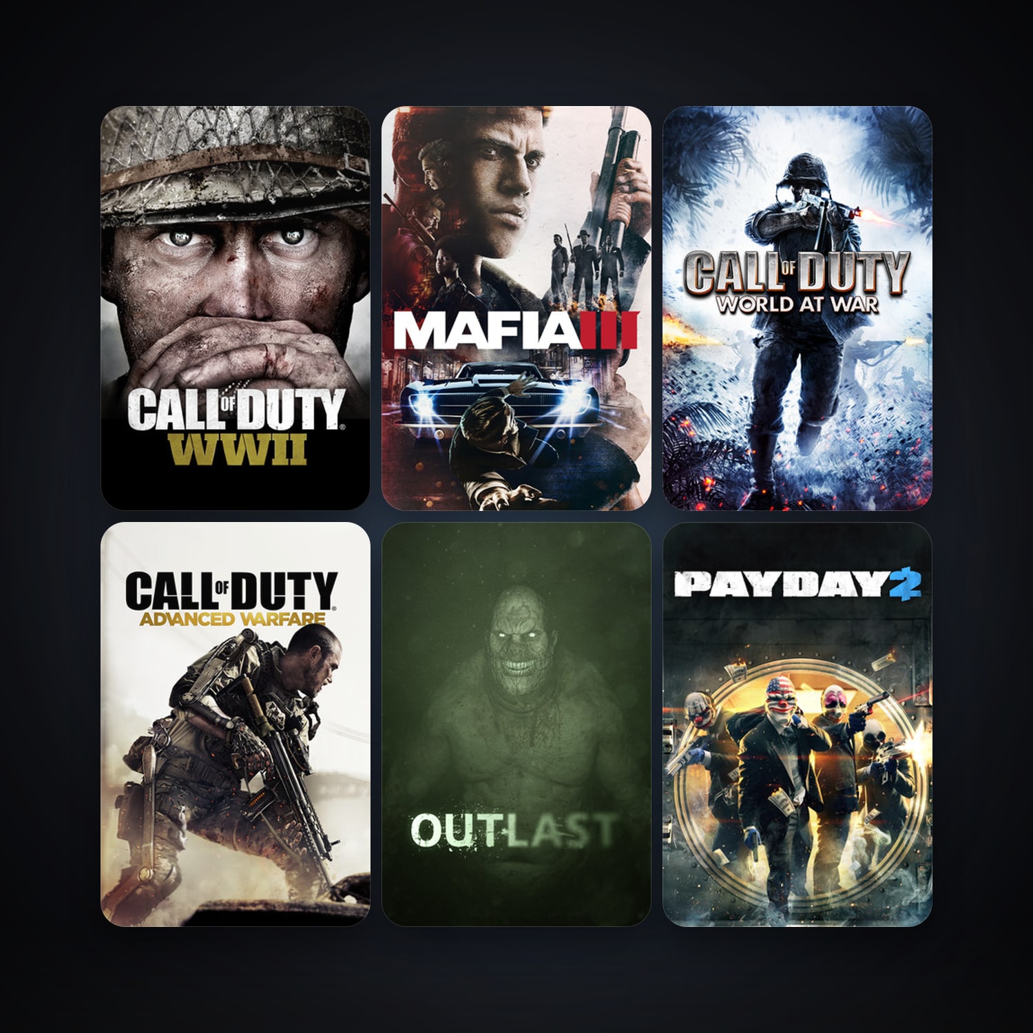 Free CS2 (No Prime) + Call of Duty: World at War, 60 games, clean — HabibiAccounts