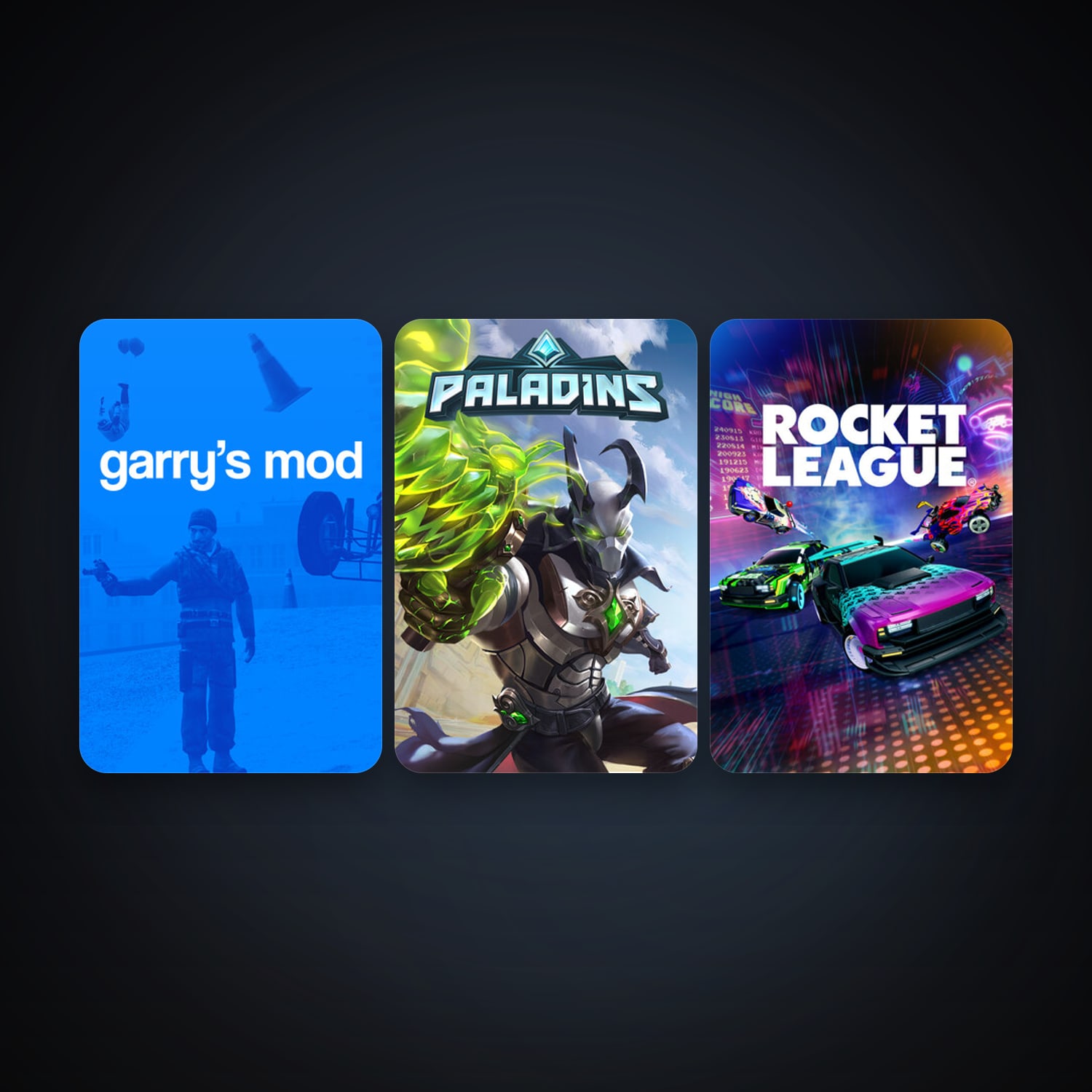 Garry's Mod + Rocket League, 10 games, clean — HabibiAccounts