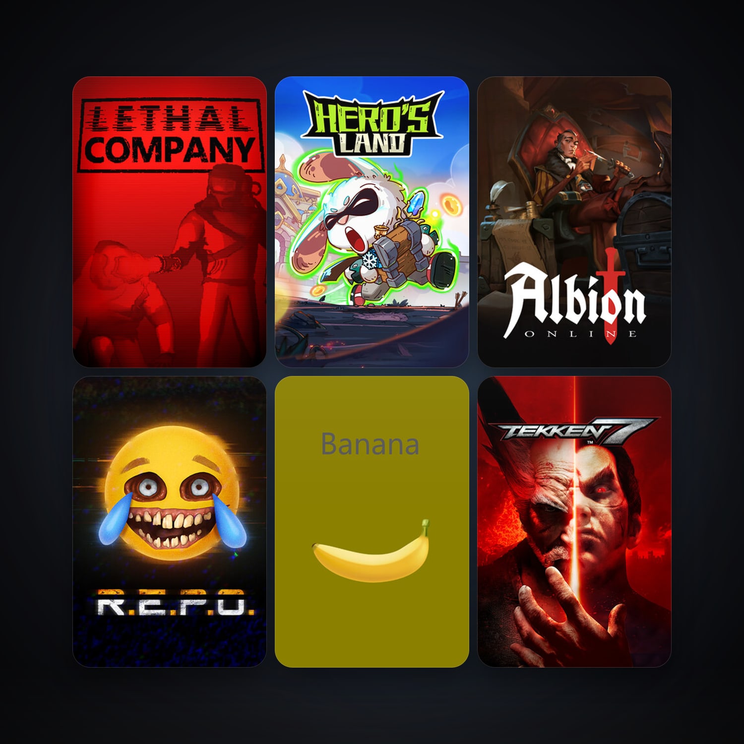 Gang Beasts + TEKKEN 7, 38 games, clean — HabibiAccounts