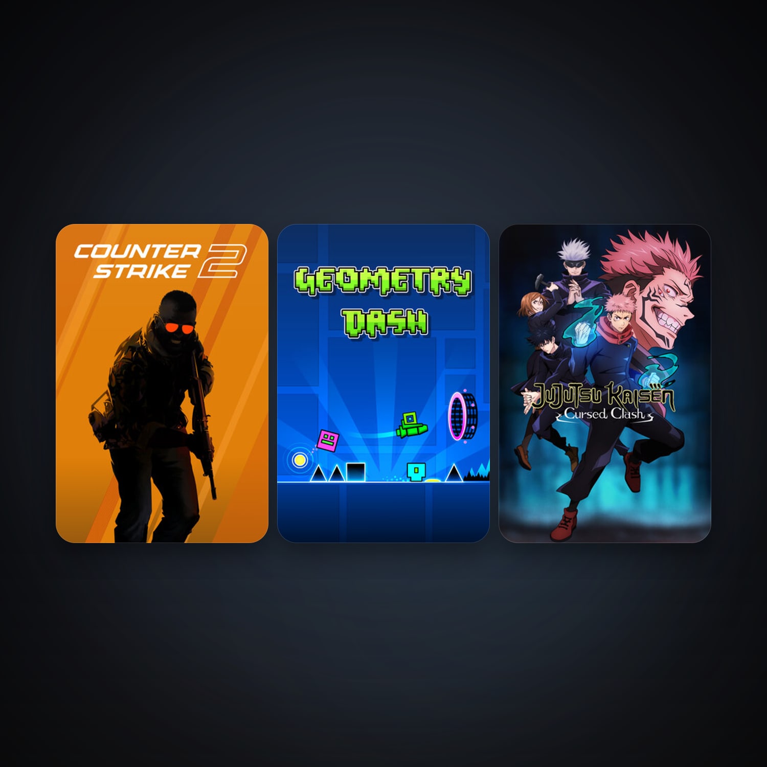 CS2 Prime + Geometry Dash, 4 games, clean — HabibiAccounts