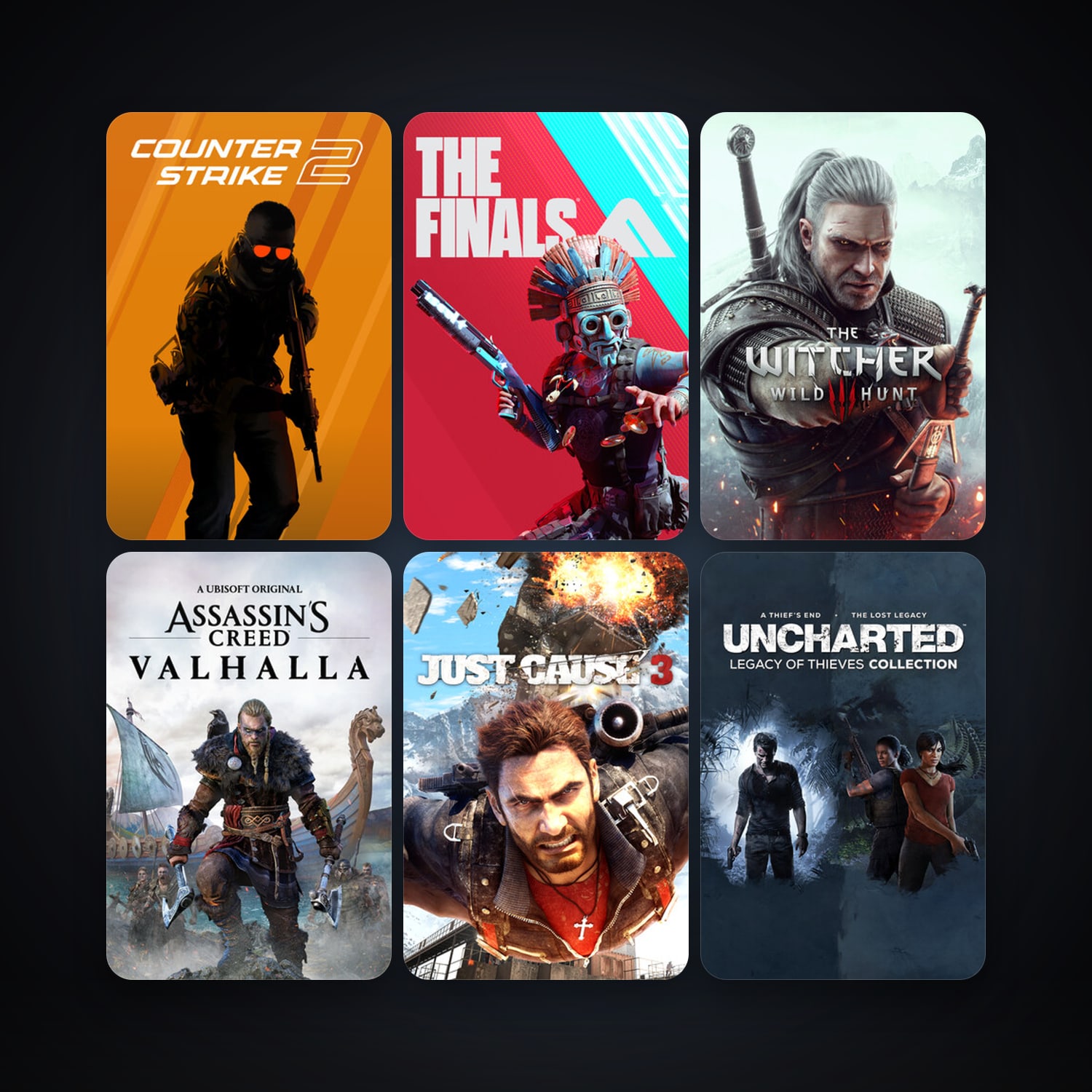 CS2 Prime + Just Cause 3, 77 games, Steam 10, clean — HabibiAccounts