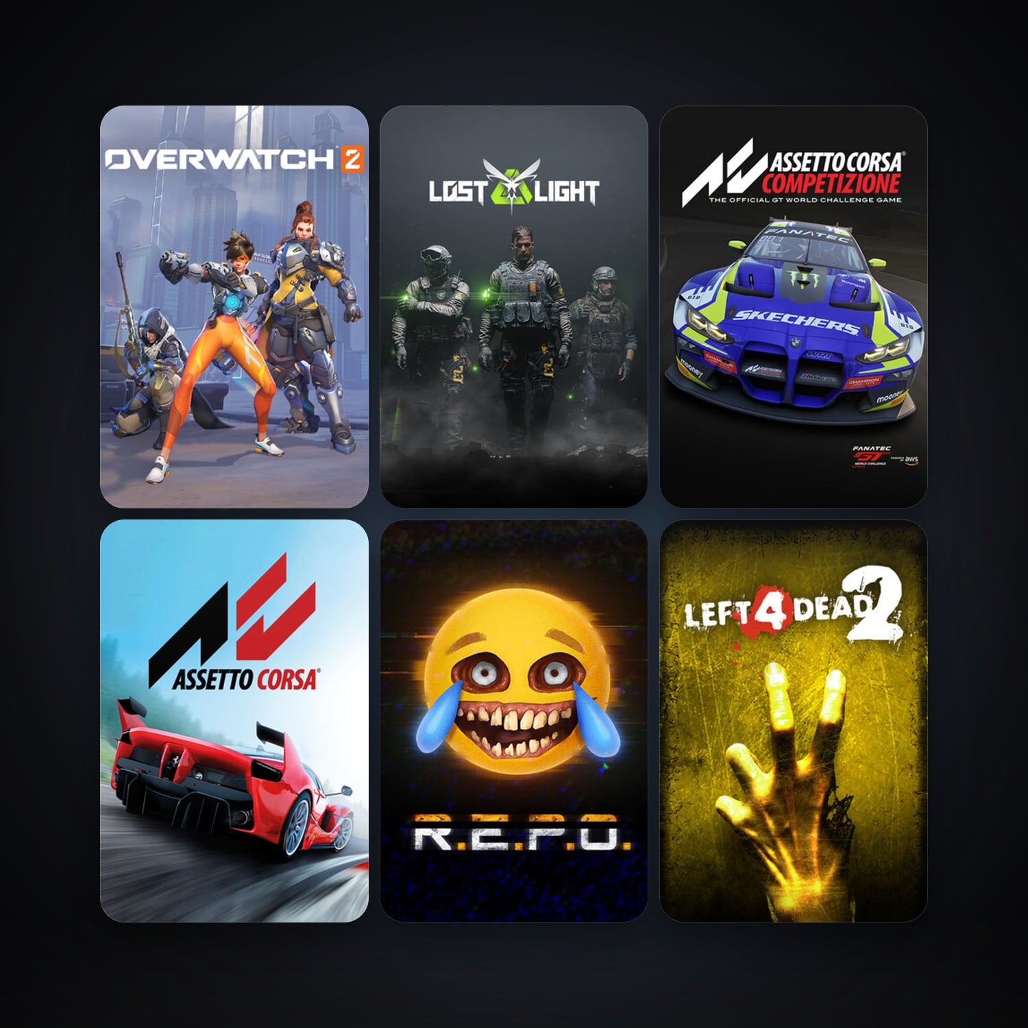 Left 4 Dead 2 + Castle Crashers, 16 games, clean — HabibiAccounts