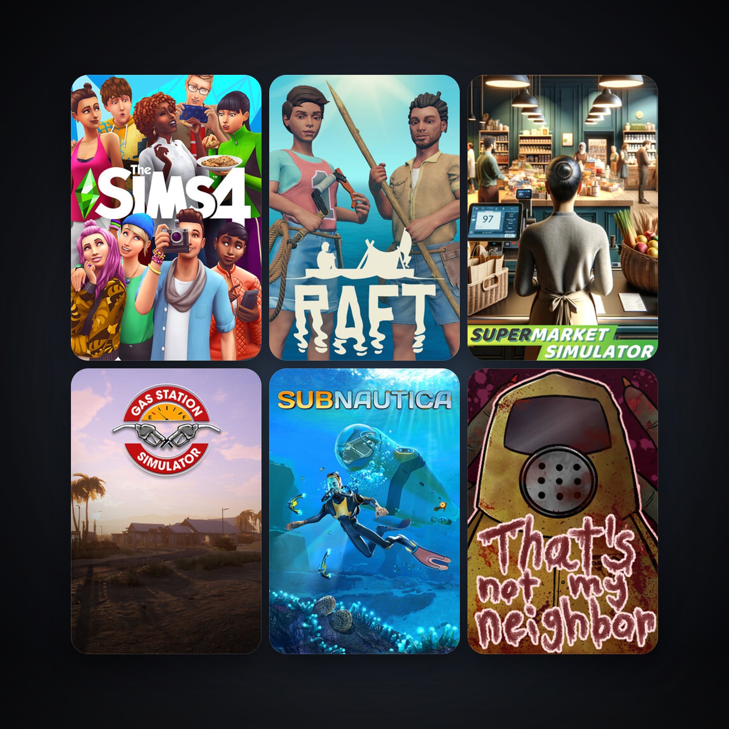 Subnautica + Stardew Valley, 30 games, clean — HabibiAccounts