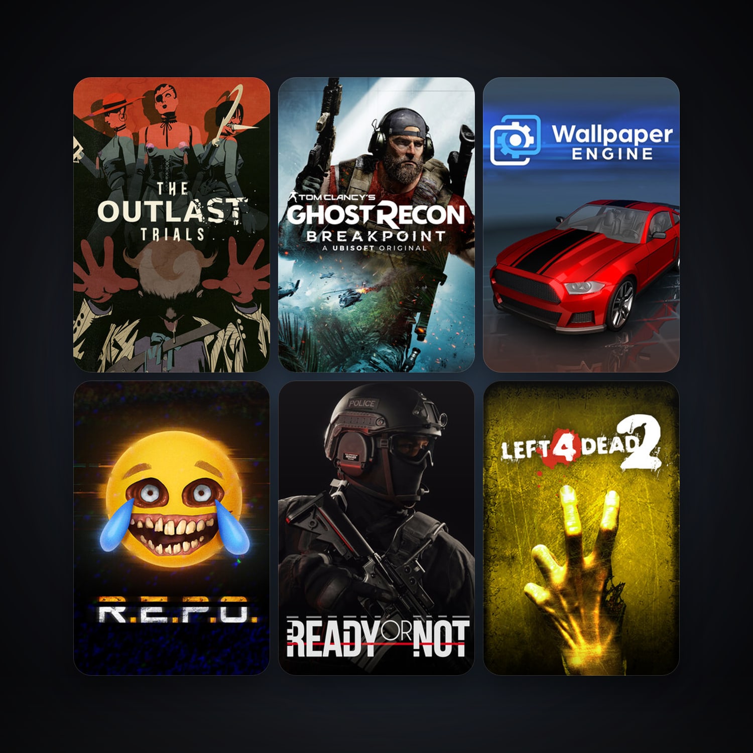 Left 4 Dead 2 + Wallpaper Engine, 69 games, clean — HabibiAccounts