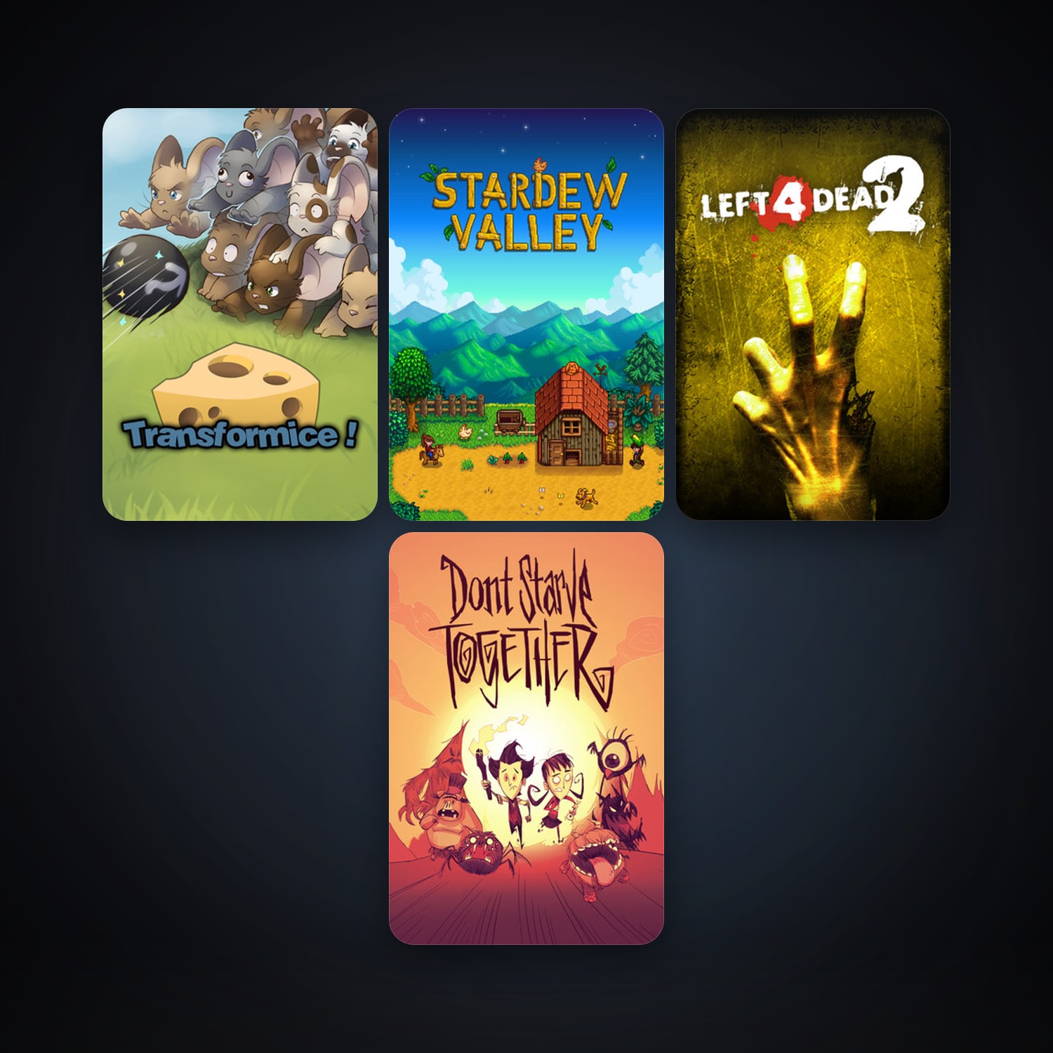Left 4 Dead 2 + Don't Starve Together, 6 games, clean — HabibiAccounts
