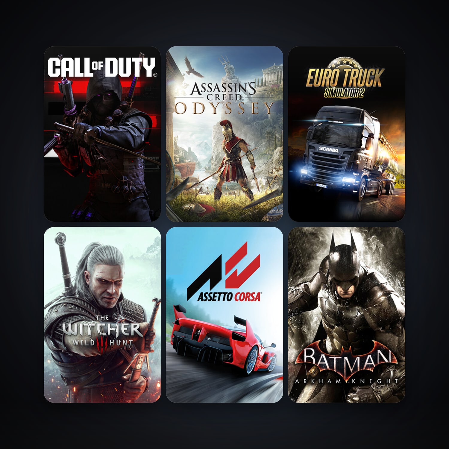 Free CS2 (No Prime) + Batman: Arkham Asylum Game of the Year Edition, 18 games, clean — HabibiAccounts