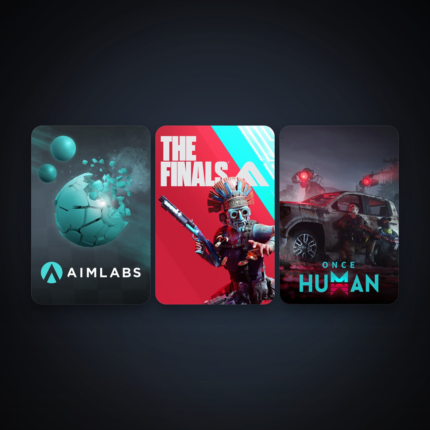 Aimlabs + THE FINALS, 3 games, clean — HabibiAccounts
