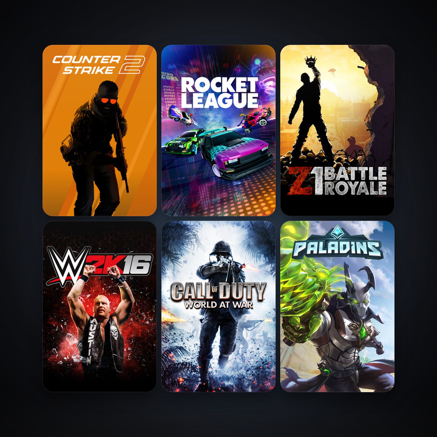 CS2 Prime + Call of Duty: World at War, 20 games, clean — HabibiAccounts