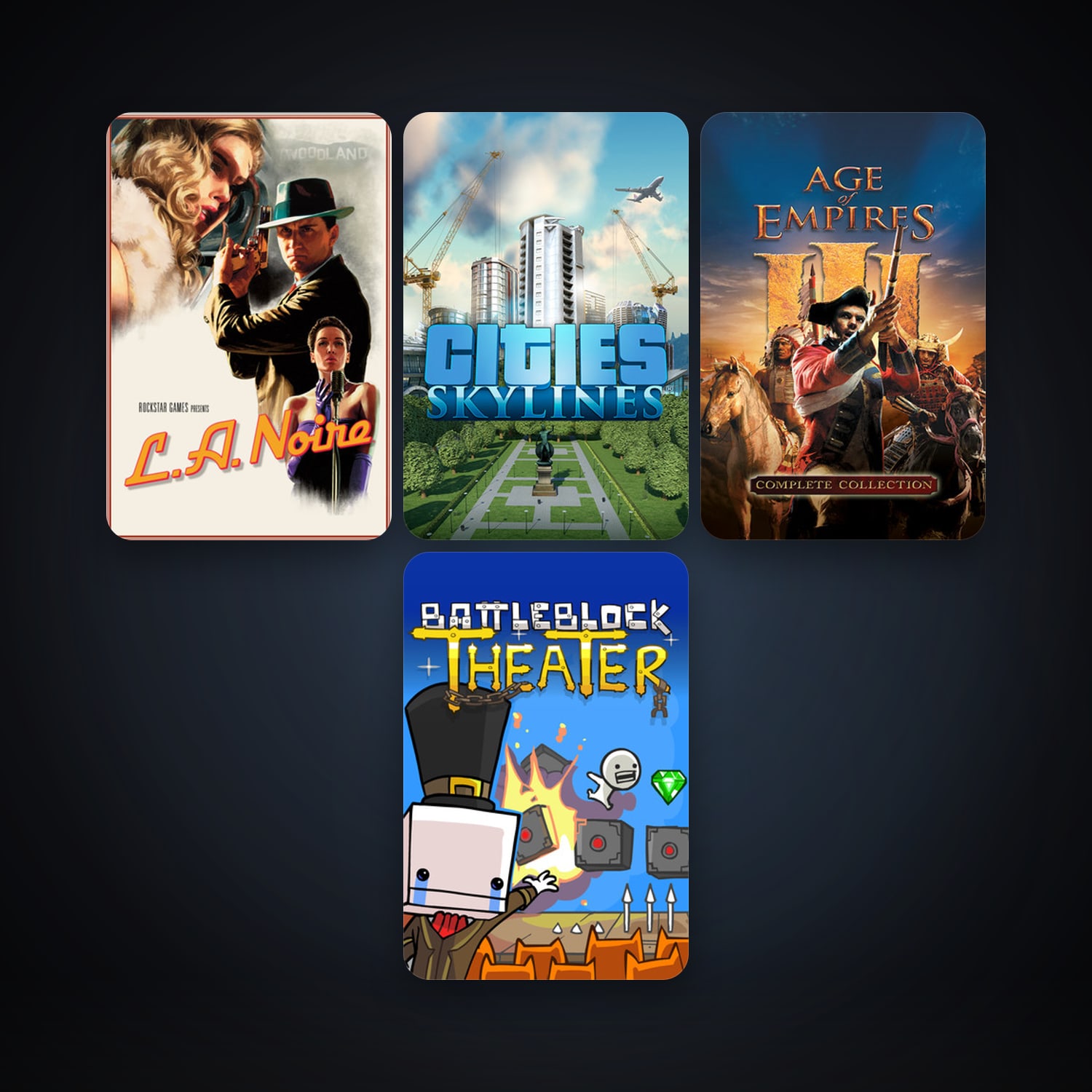Portal 2 + Age of Empires III, 7 games, clean — HabibiAccounts