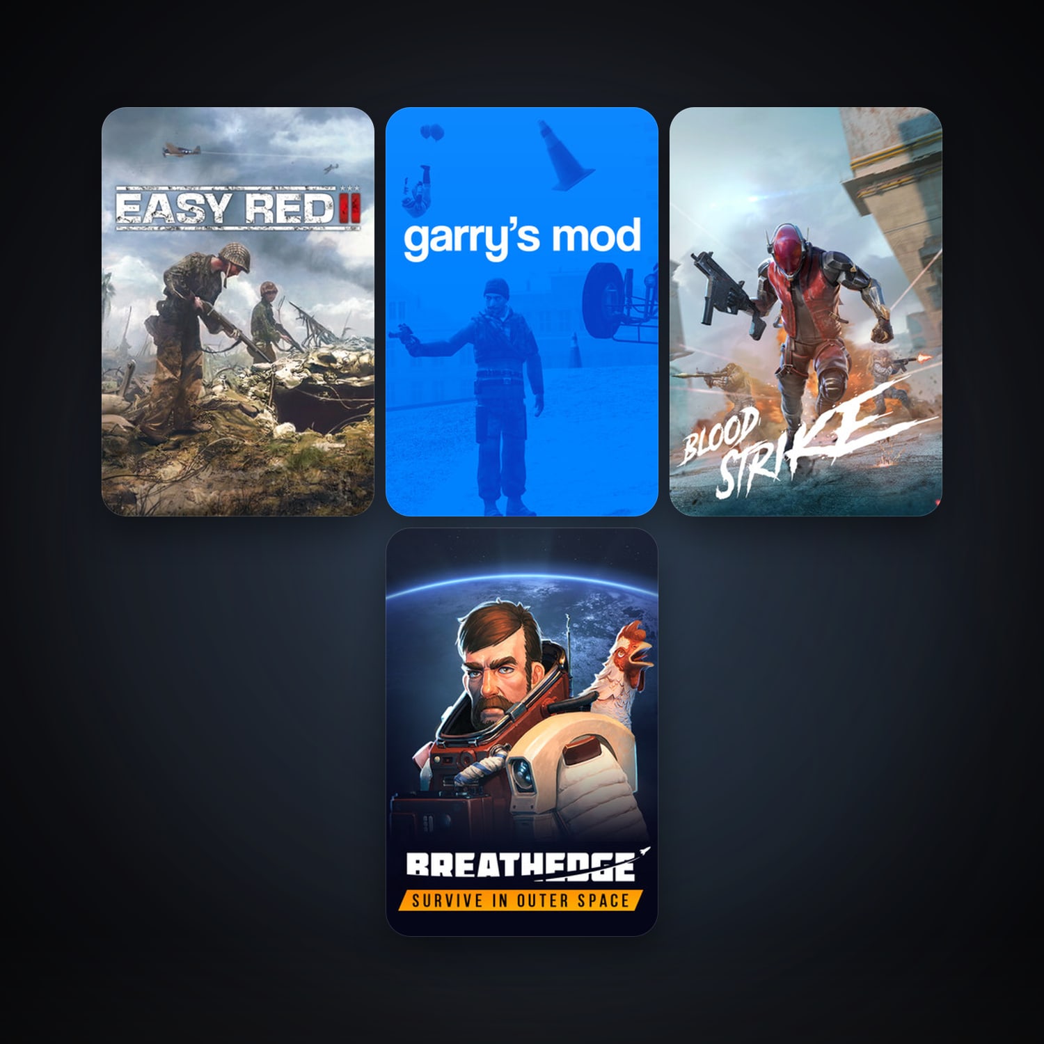 Garry's Mod + Moonlighter, 5 games, clean — HabibiAccounts
