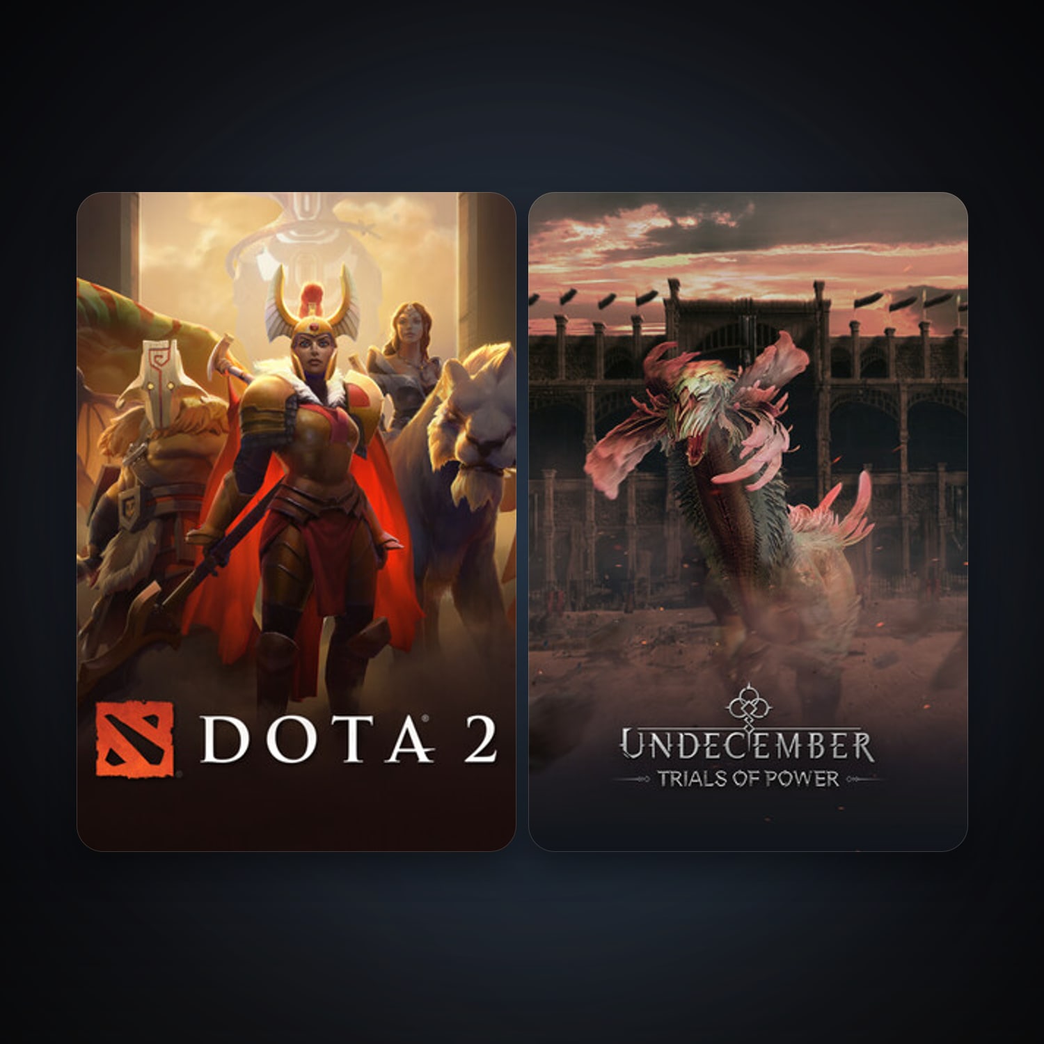 Dota 2 + UNDECEMBER, 4 games, clean — HabibiAccounts