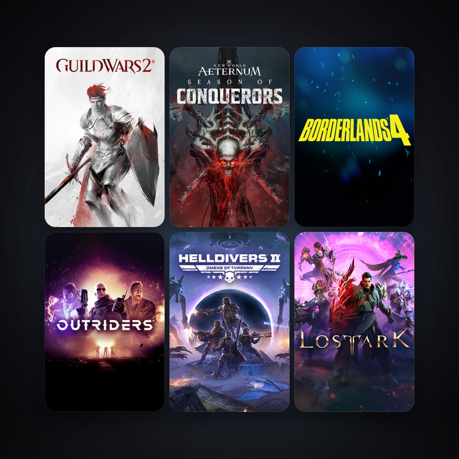 Helldivers 2 + Outriders, 83 games, Steam 10, clean — HabibiAccounts