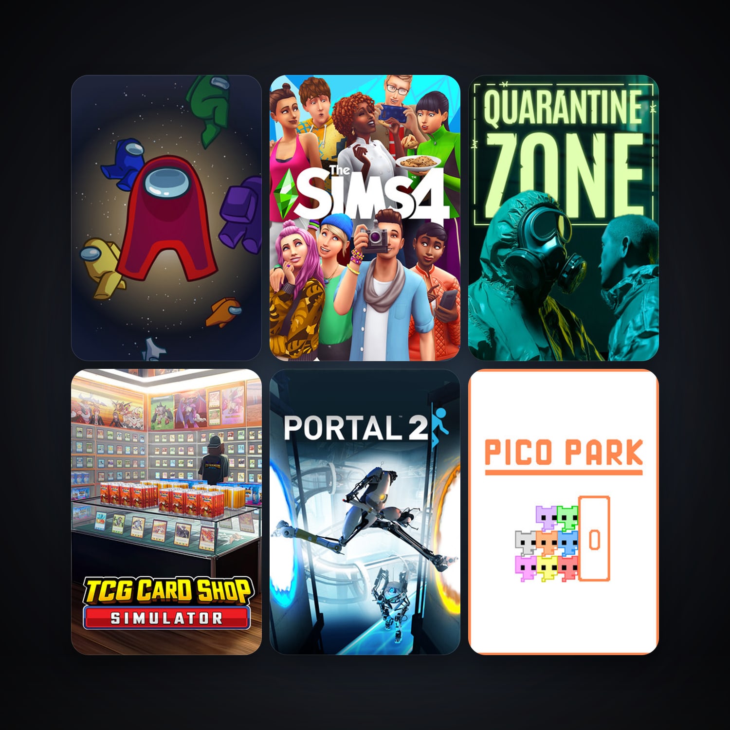 Portal 2 + Fishing Planet, 10 games, clean — HabibiAccounts