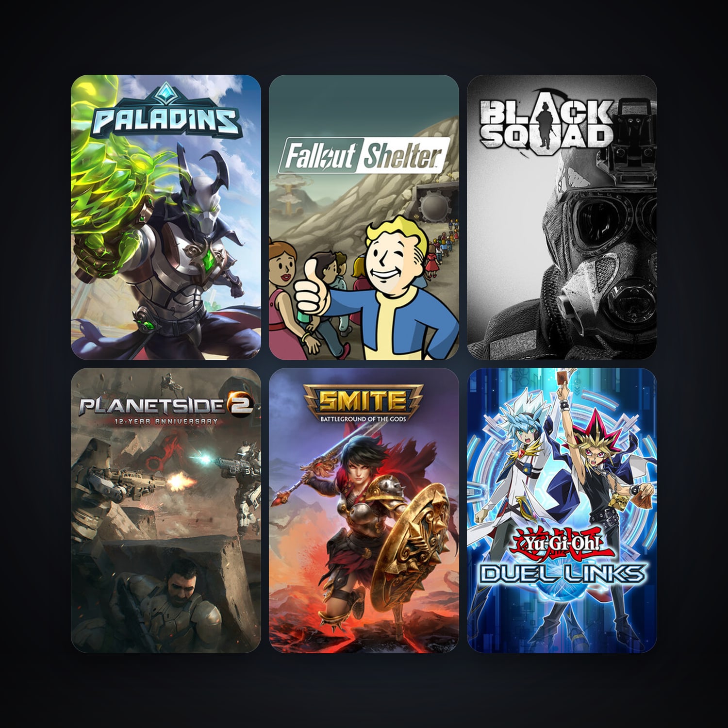 PlanetSide 2 + SMITE, 21 games, clean — HabibiAccounts