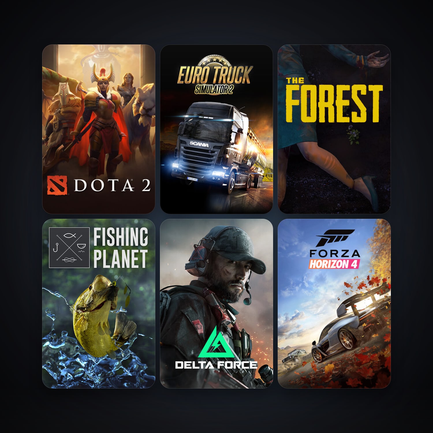 Dota 2 + Euro Truck Simulator 2, 66 games, clean — HabibiAccounts