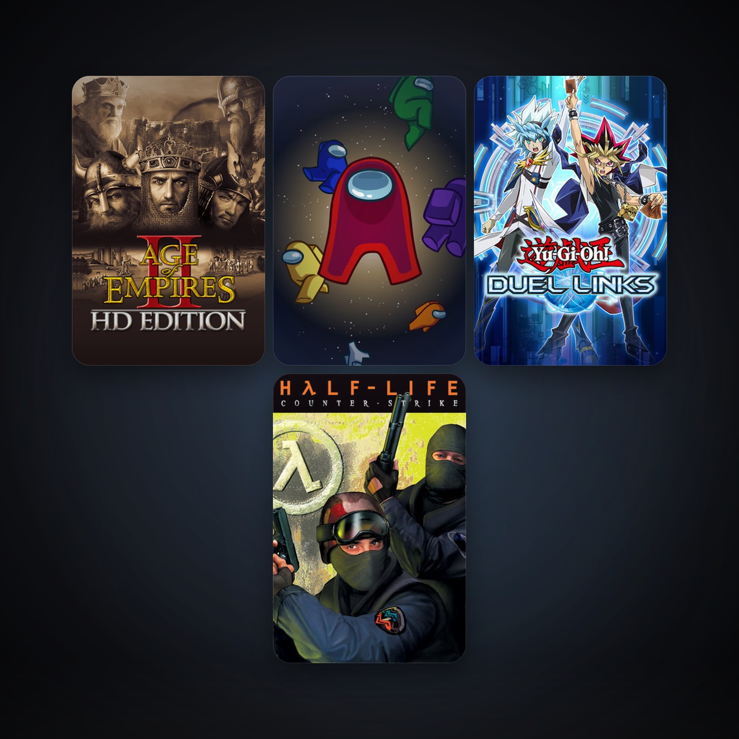 Counter-Strike + Age of Empires II, 6 games, clean — HabibiAccounts