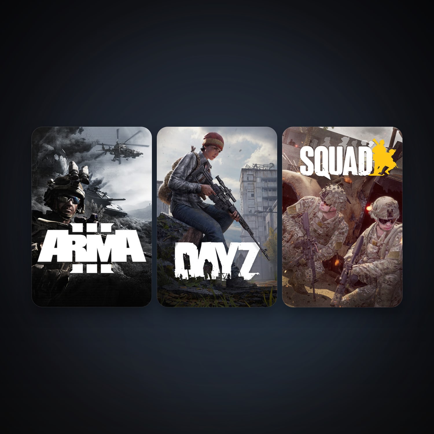 Arma 3 + DayZ, 6 games, clean — HabibiAccounts