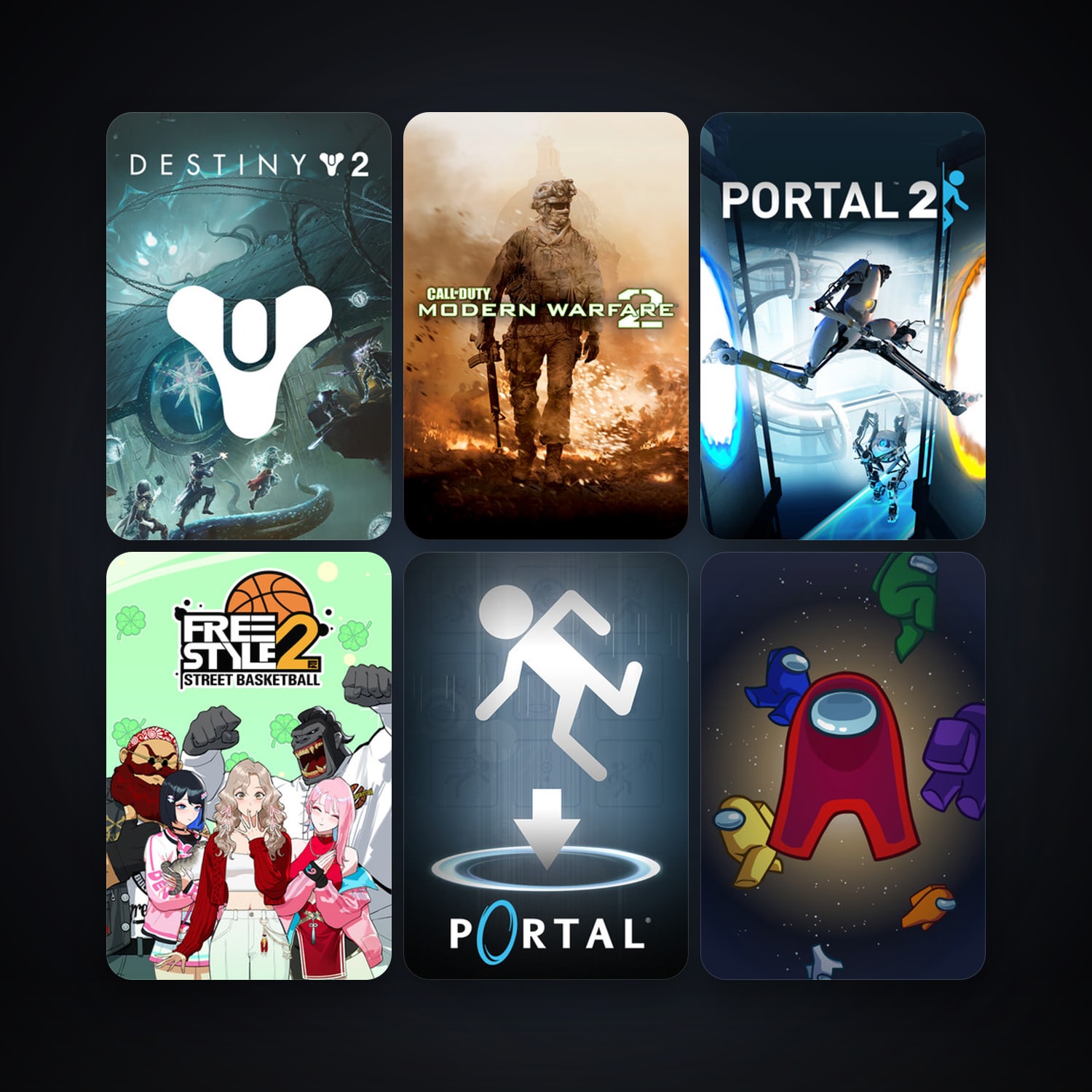 Portal + Portal 2, 11 games, clean — HabibiAccounts