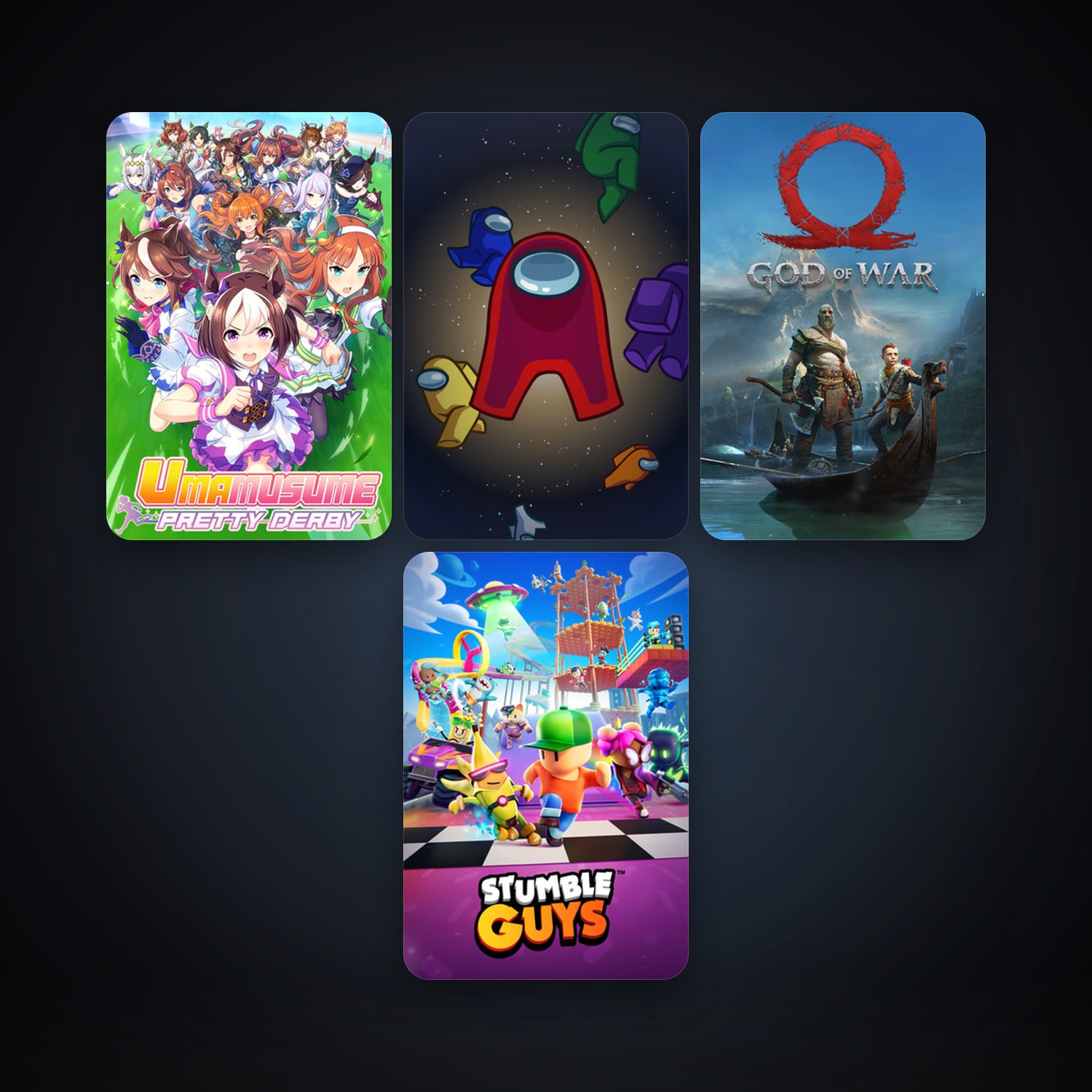 Among Us + Need for Speed Heat, 6 games, clean — HabibiAccounts
