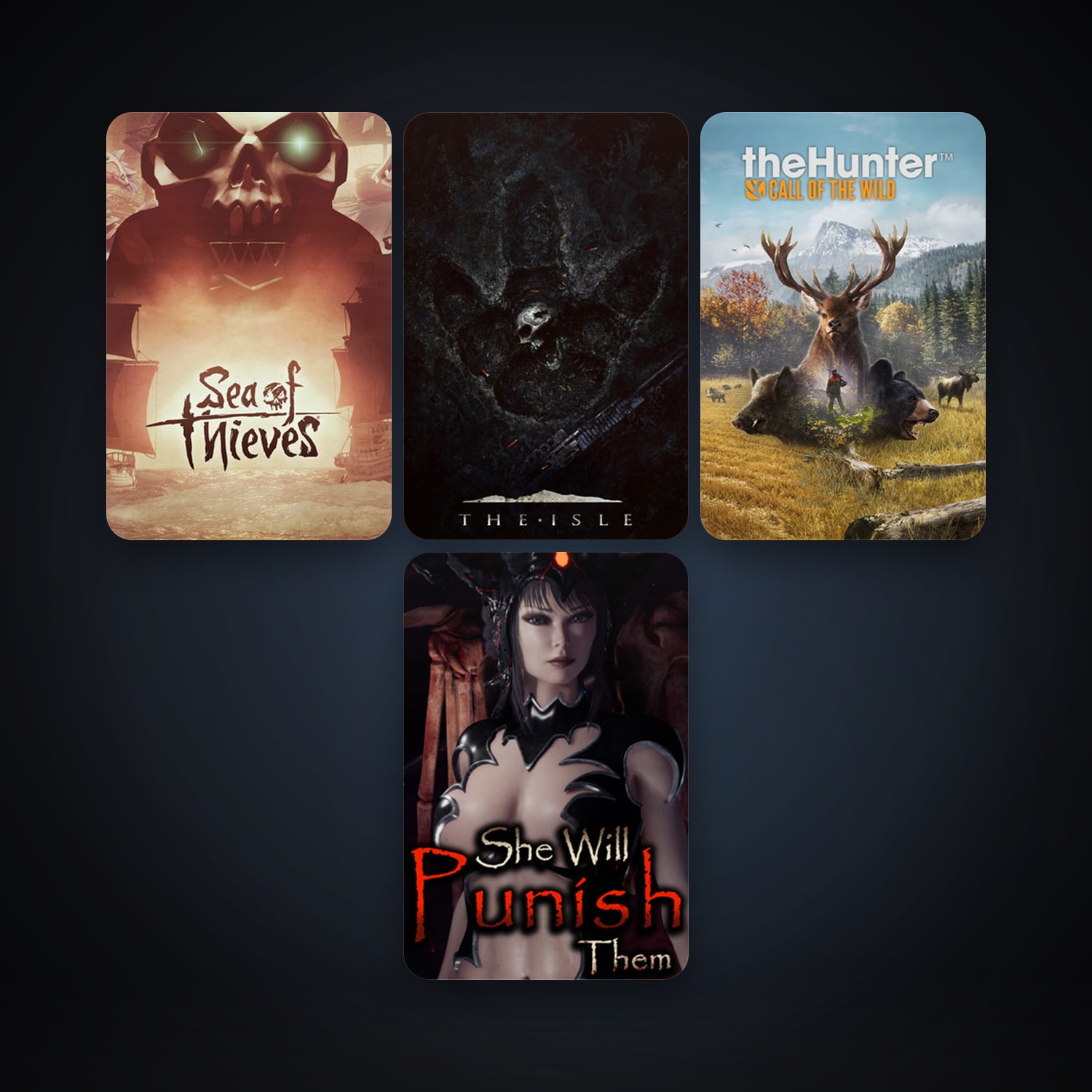 The Isle + theHunter: Call of the Wild, 5 games, clean — HabibiAccounts