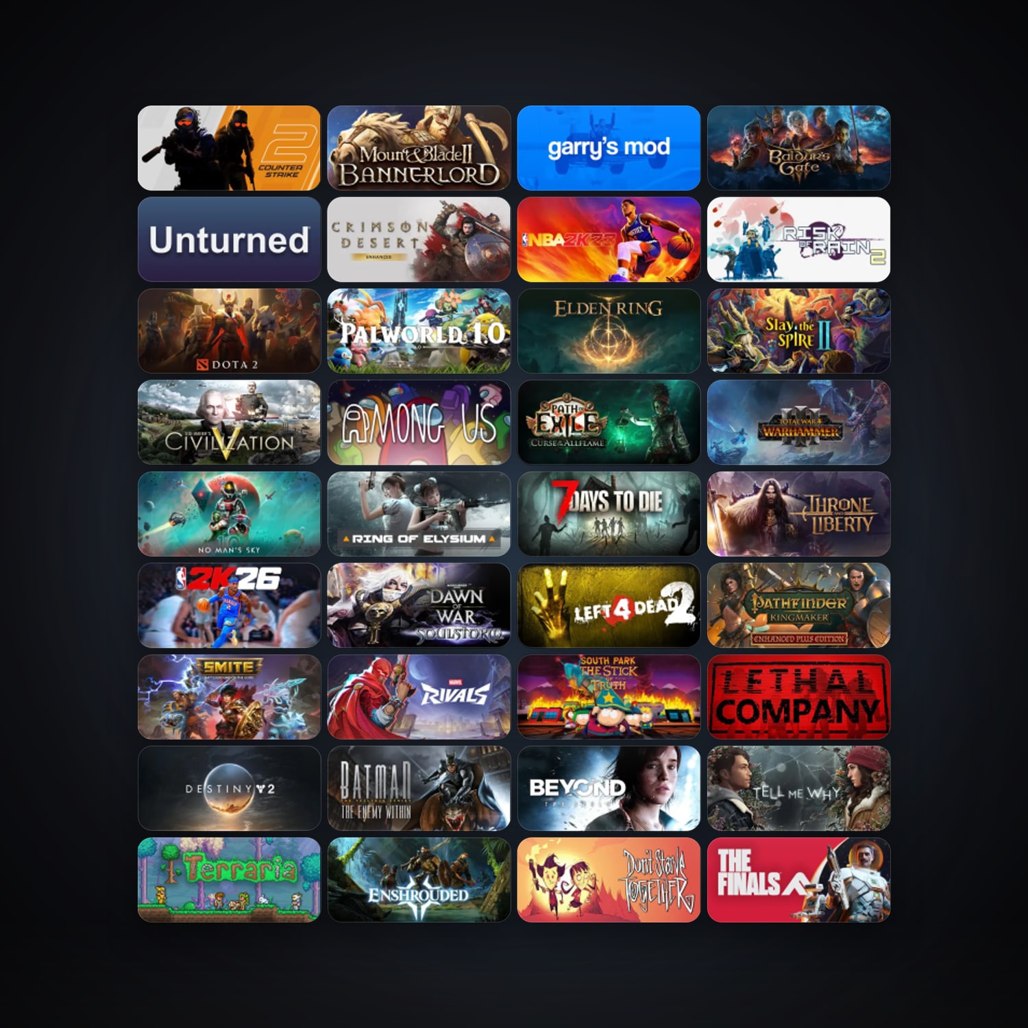 Steam 219 games, Steam 23, clean — HabibiAccounts