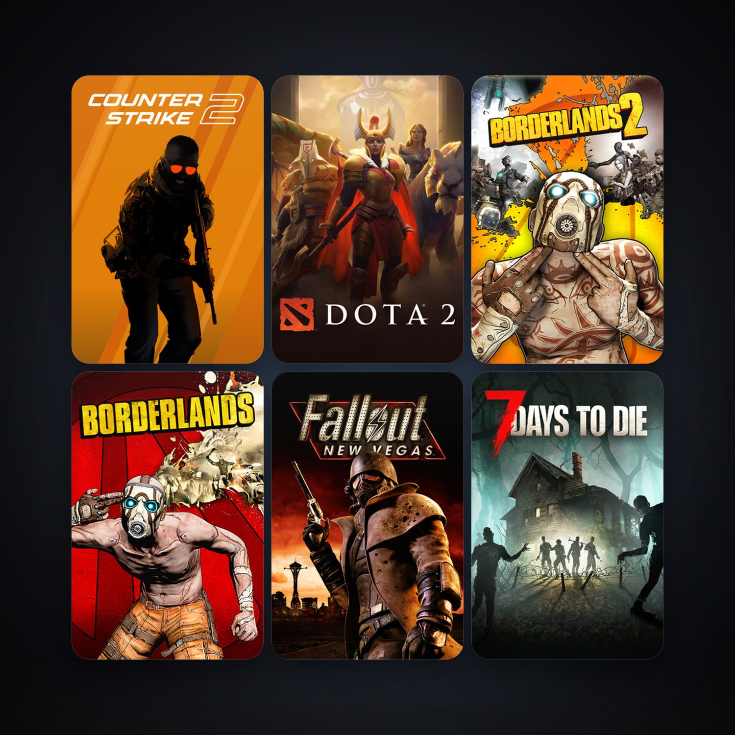 Counter-Strike + Day of Defeat, 25 games, Steam 12, clean — HabibiAccounts
