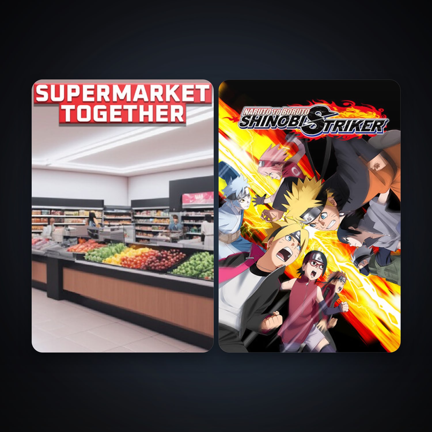 Free CS2 (No Prime) + NARUTO TO BORUTO: SHINOBI STRIKER, 5 games, clean — HabibiAccounts