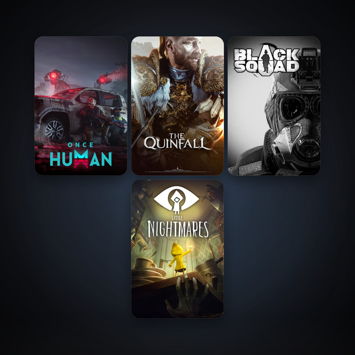 Little Nightmares + Black Squad, 9 games, clean — HabibiAccounts