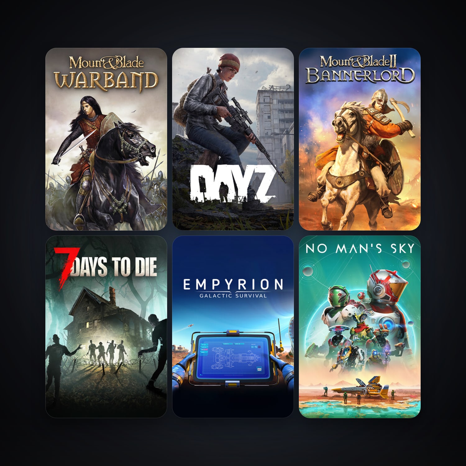 The Guild II Renaissance + Mount & Blade: Warband, 57 games, Steam 12, clean — HabibiAccounts