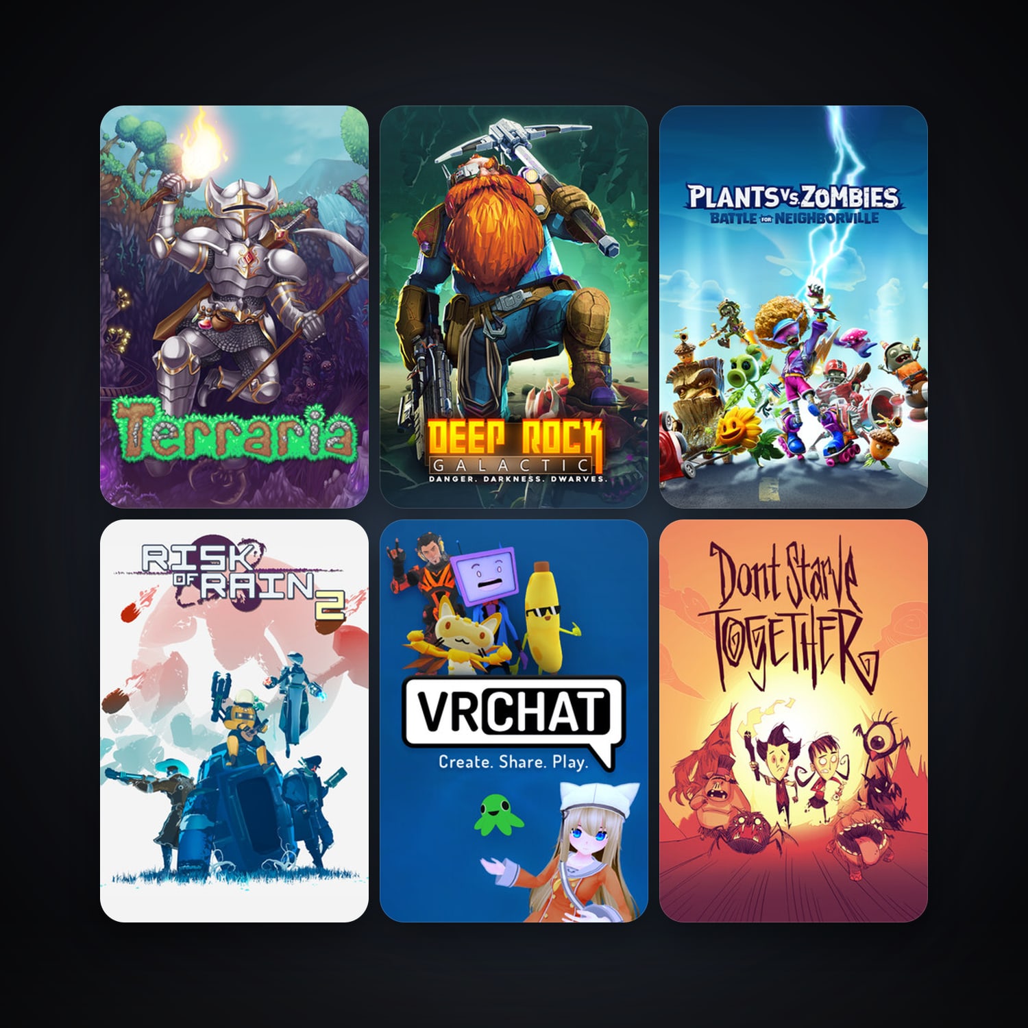 Terraria + Serious Sam 2, 15 games, clean — HabibiAccounts