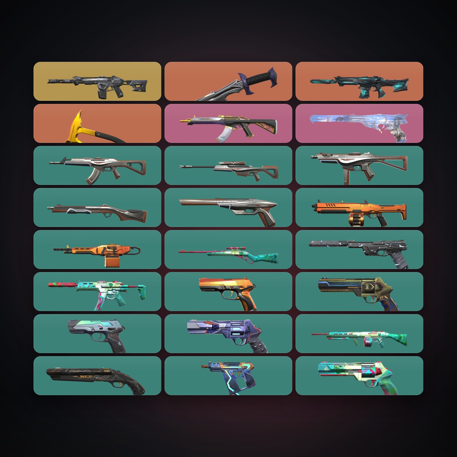 EU Silver 2 locker — 2 knives, 24 skins, lvl 152 — HabibiAccounts